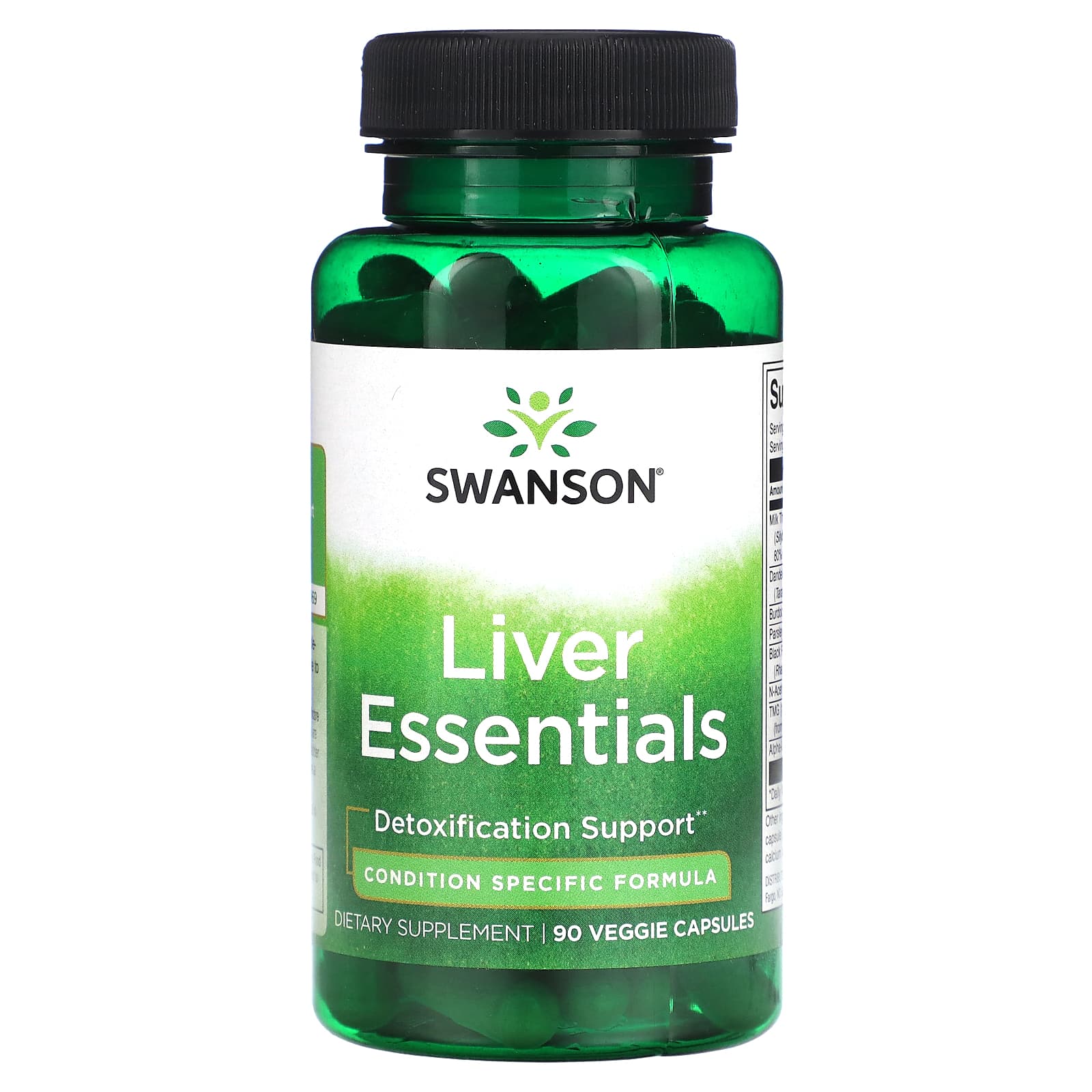 Swanson Liver Essentials 90 растительных капсул 2090₽