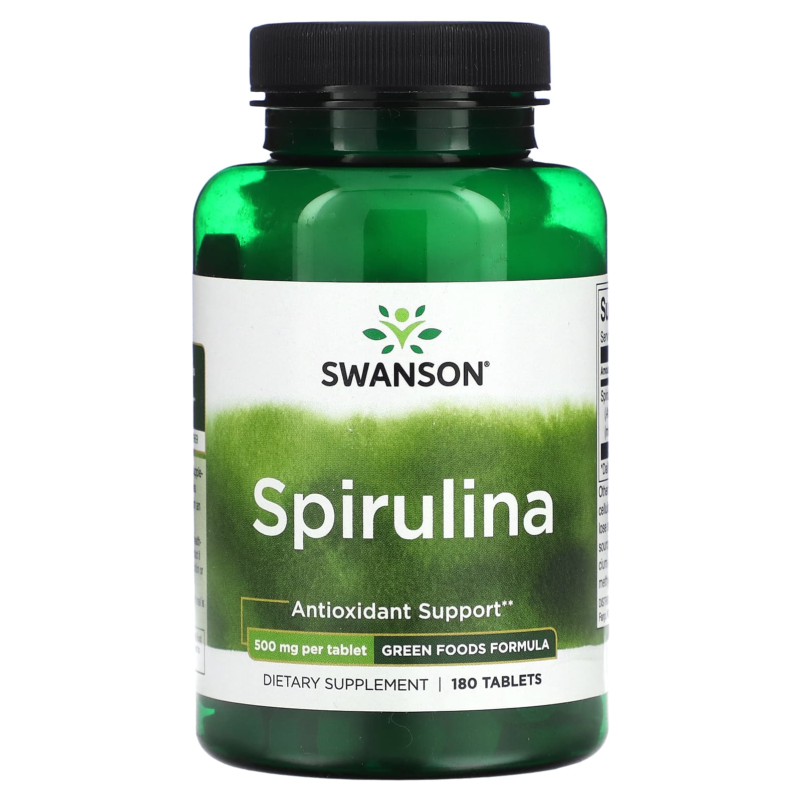 Swanson Spirulina 500 mg 180 Tablets 1790₽