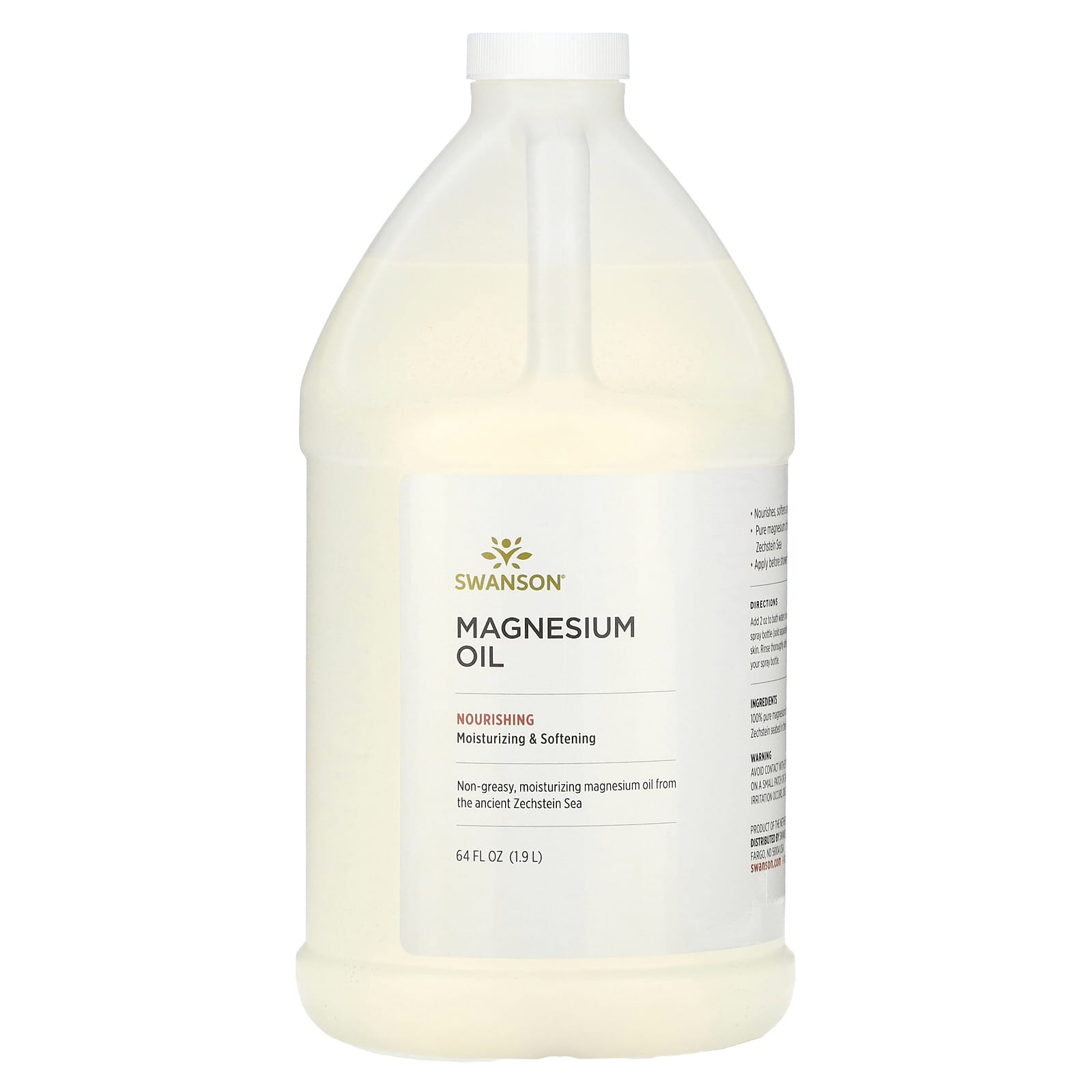 Swanson Магниевое масло 19 л 64 жидк Унции 8590₽
