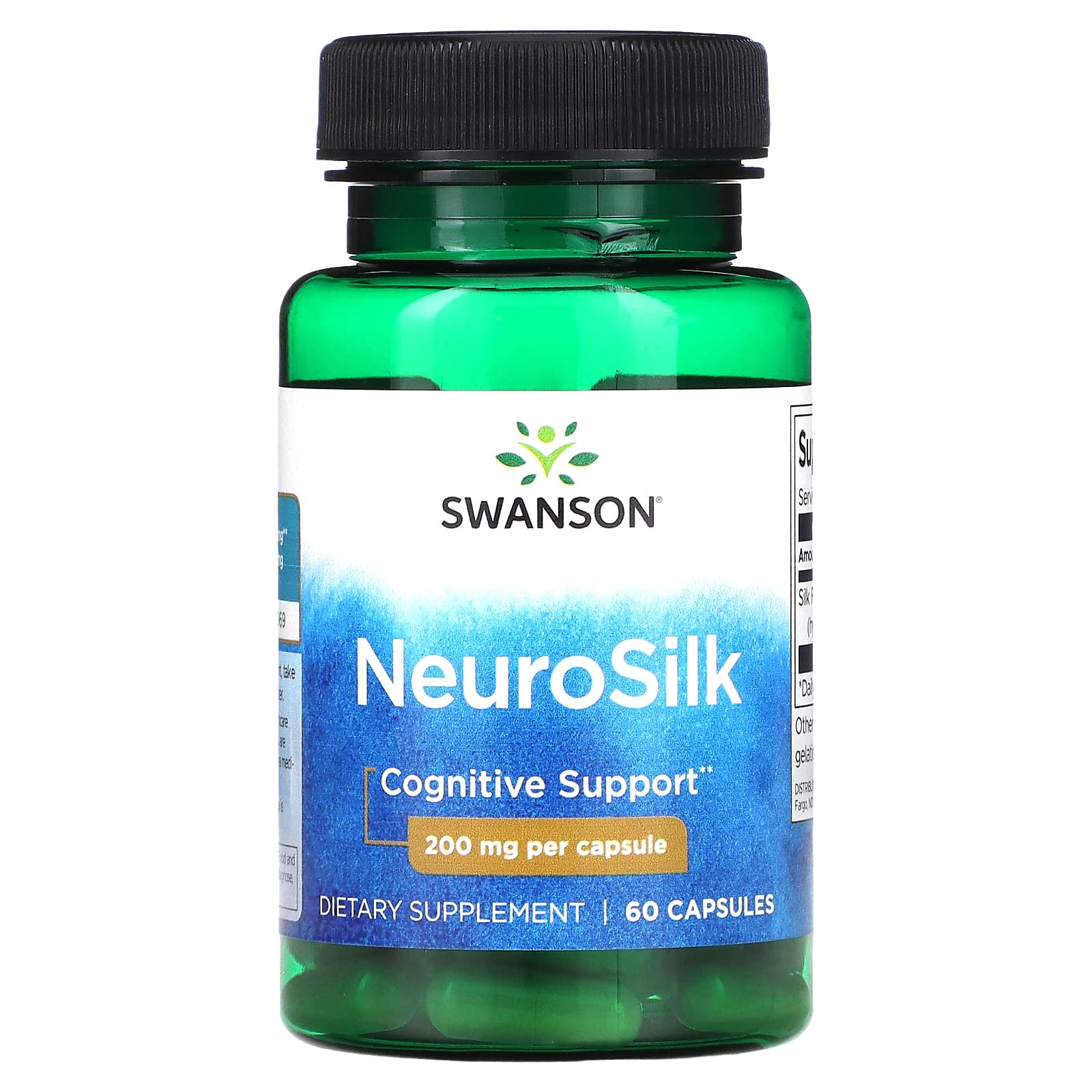Swanson NeuroSilk 200 мг 60 капсул 4890₽