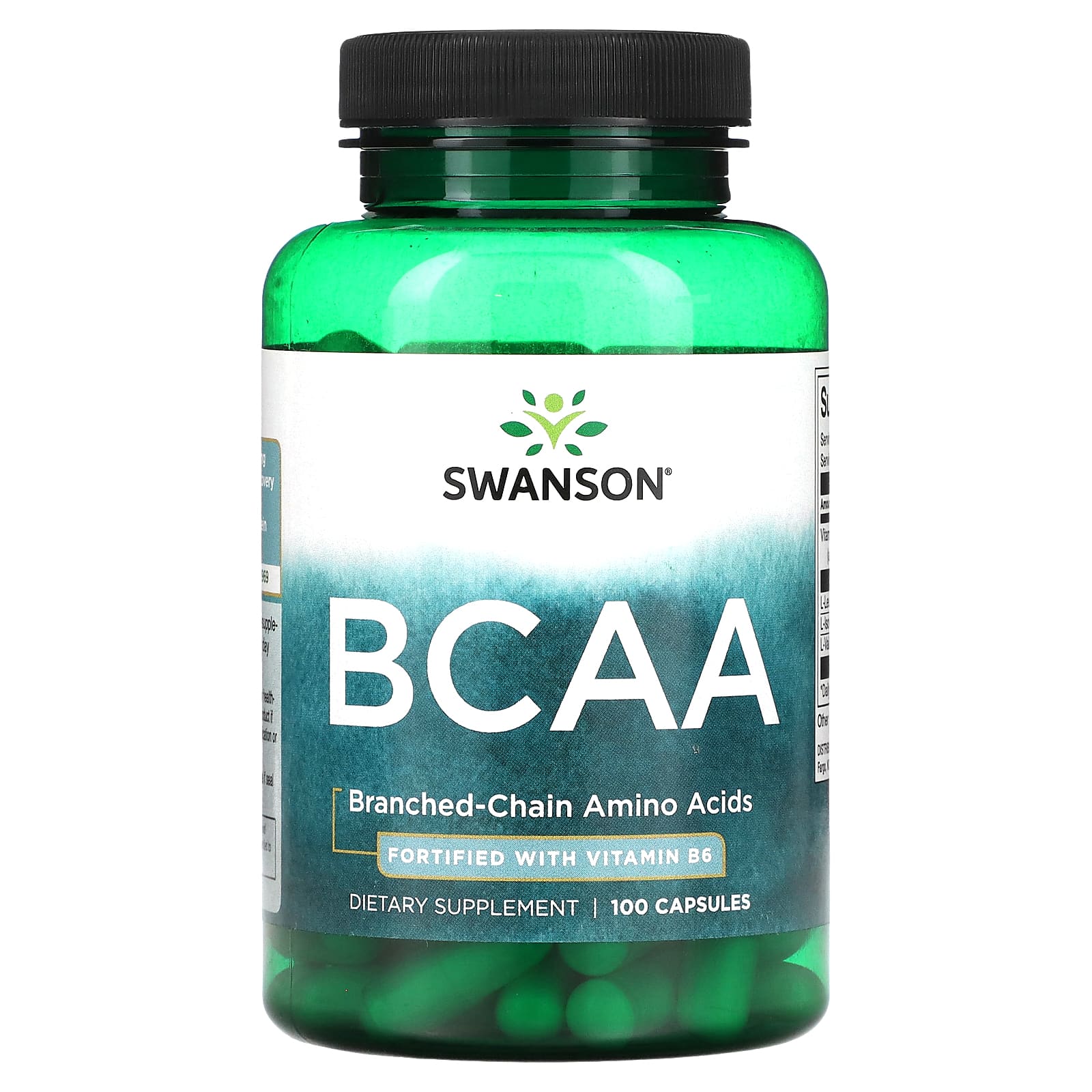 Swanson BCAA 100 капсул 1990₽