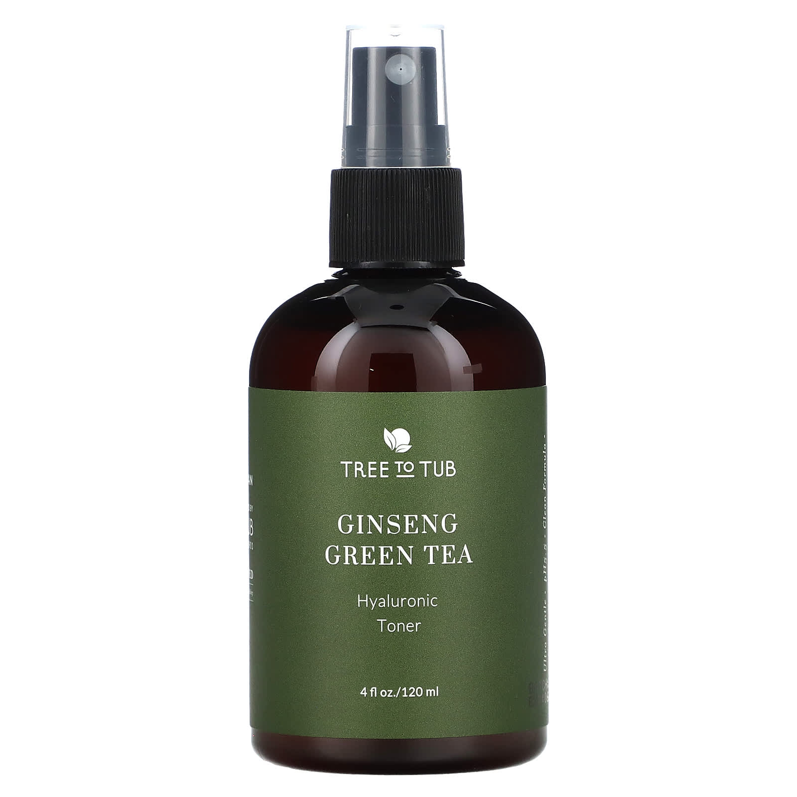 Tree To Tub Увлажняющий тоник для лица без спирта гамамелис розовая вода зеленый чай для сухой и чувствительной кожи 120 мл 4 жидк Унции 3390₽