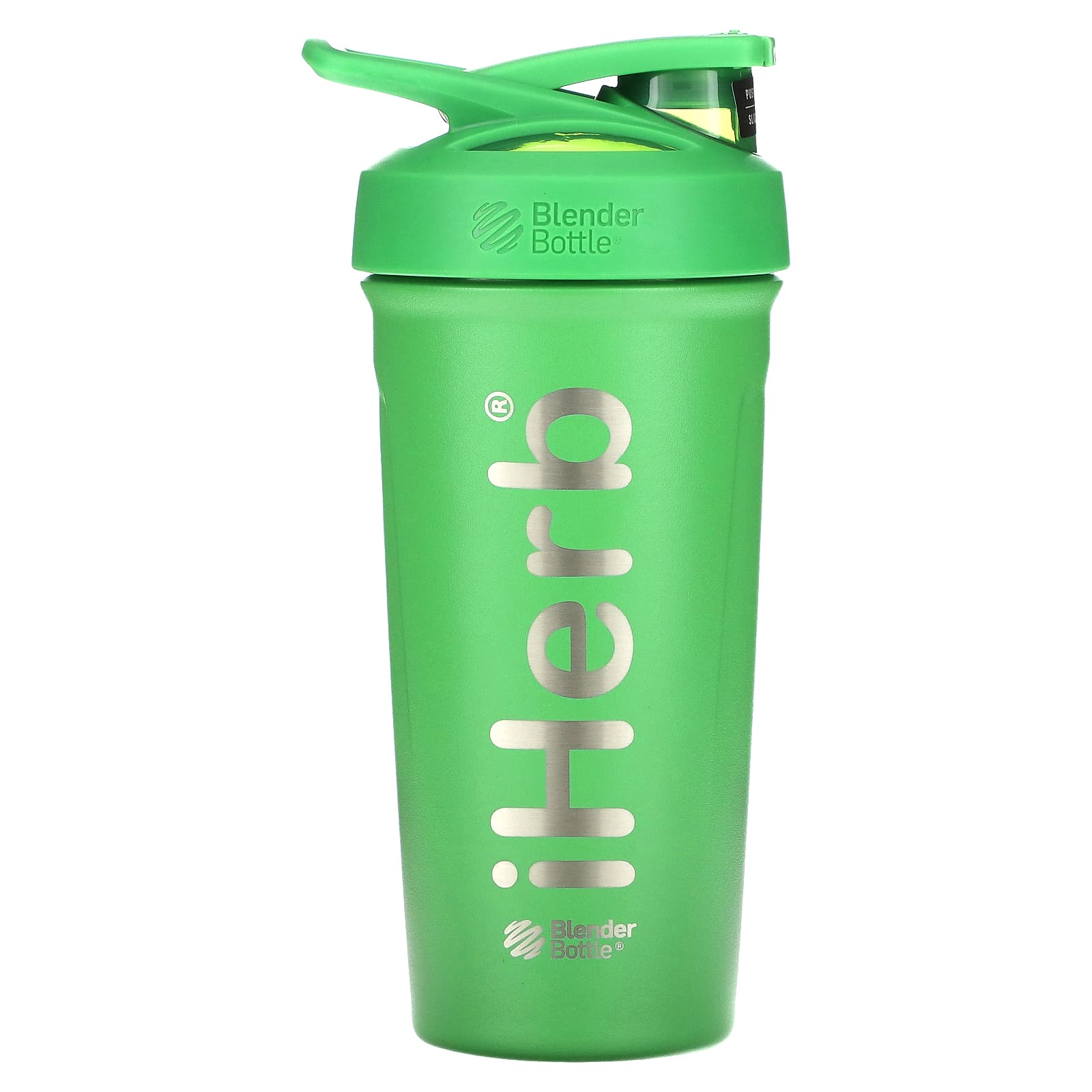iHerb Goods Strada шейкер из нержавеющей стали с теплоизоляцией зеленый 710 мл 24 унции 2890₽