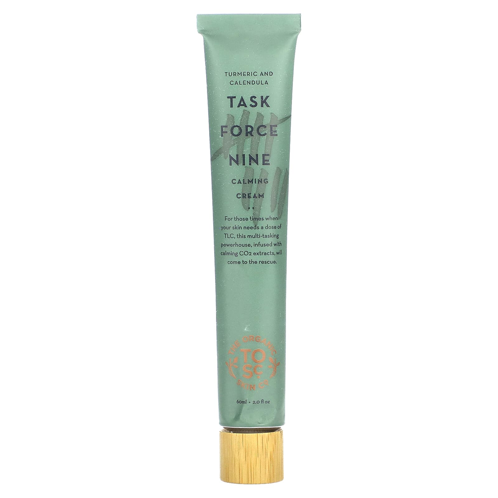 The Organic Skin Co., Task Force Nine, успокаивающий крем, 60 мл (2 жидк. Унции)