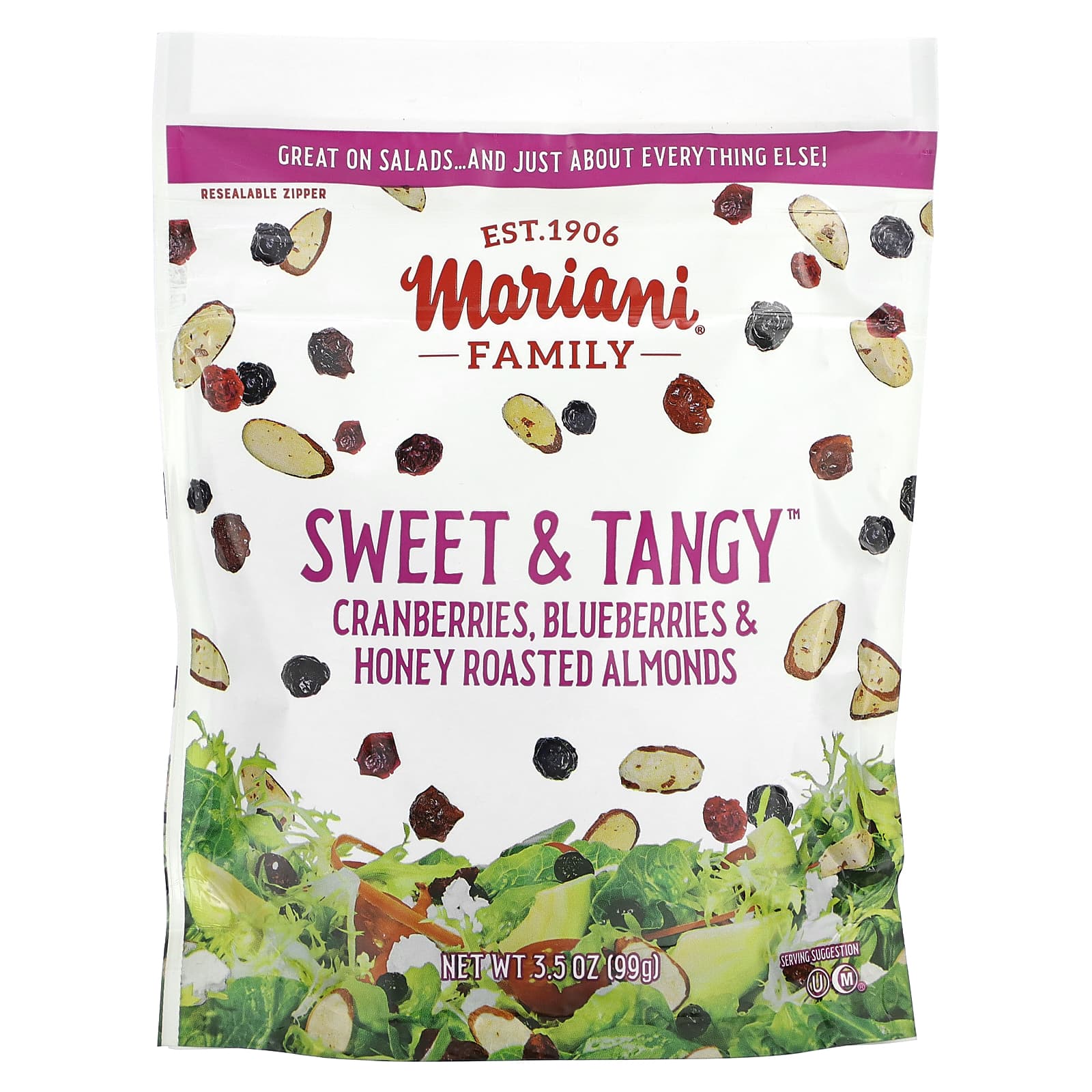 Mariani Dried Fruit Sweet - Tangy посыпка со сладким и пикантным вкусом 99 г 35 унции 1390₽