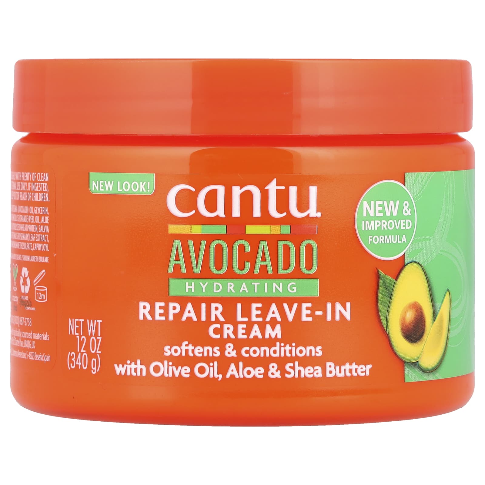 Cantu Avocado Hydrating восстанавливающий несмываемый крем 340 г 12 унций 1890₽