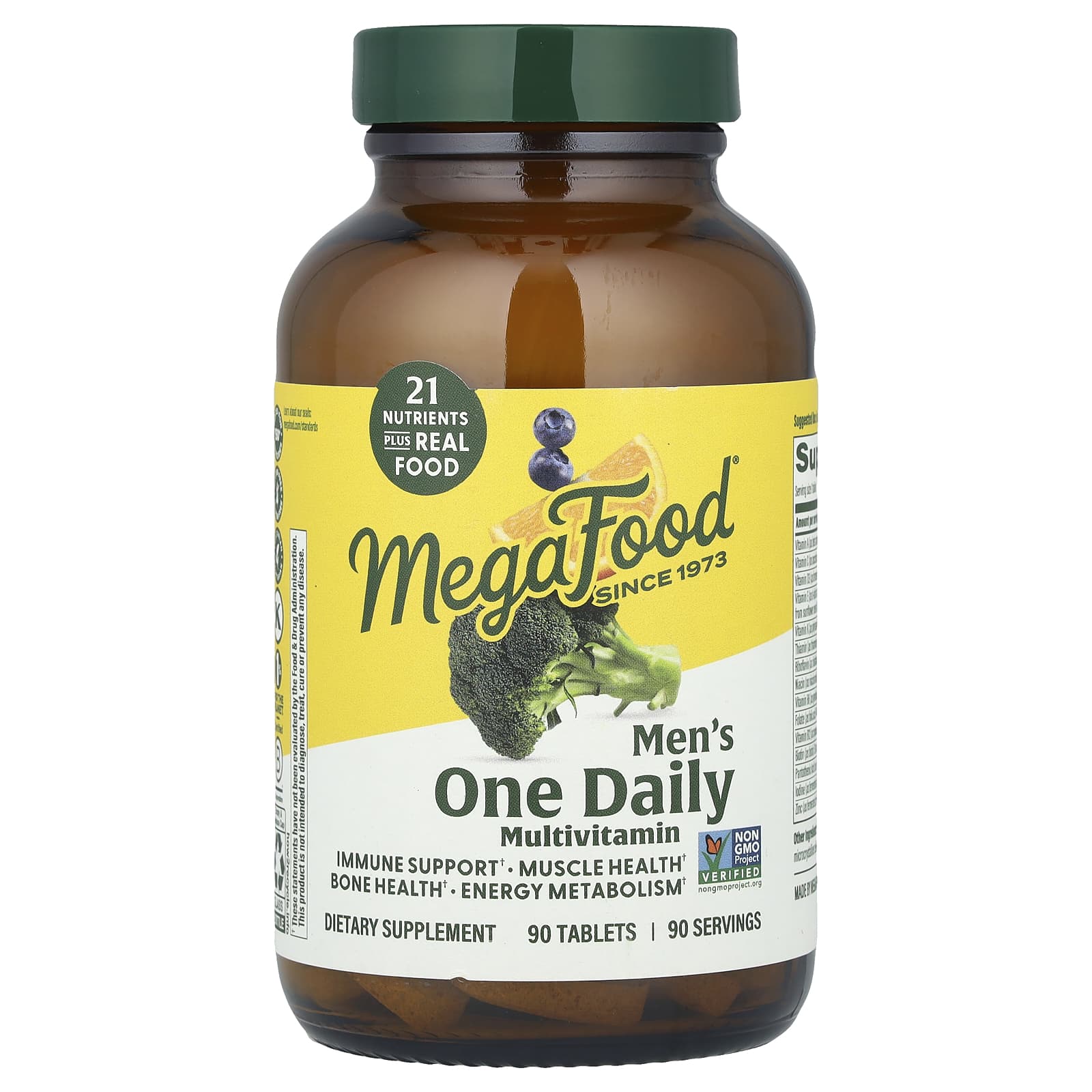 MegaFood Mens One Daily ежедневные витамины для мужчин 90 таблеток 8890₽