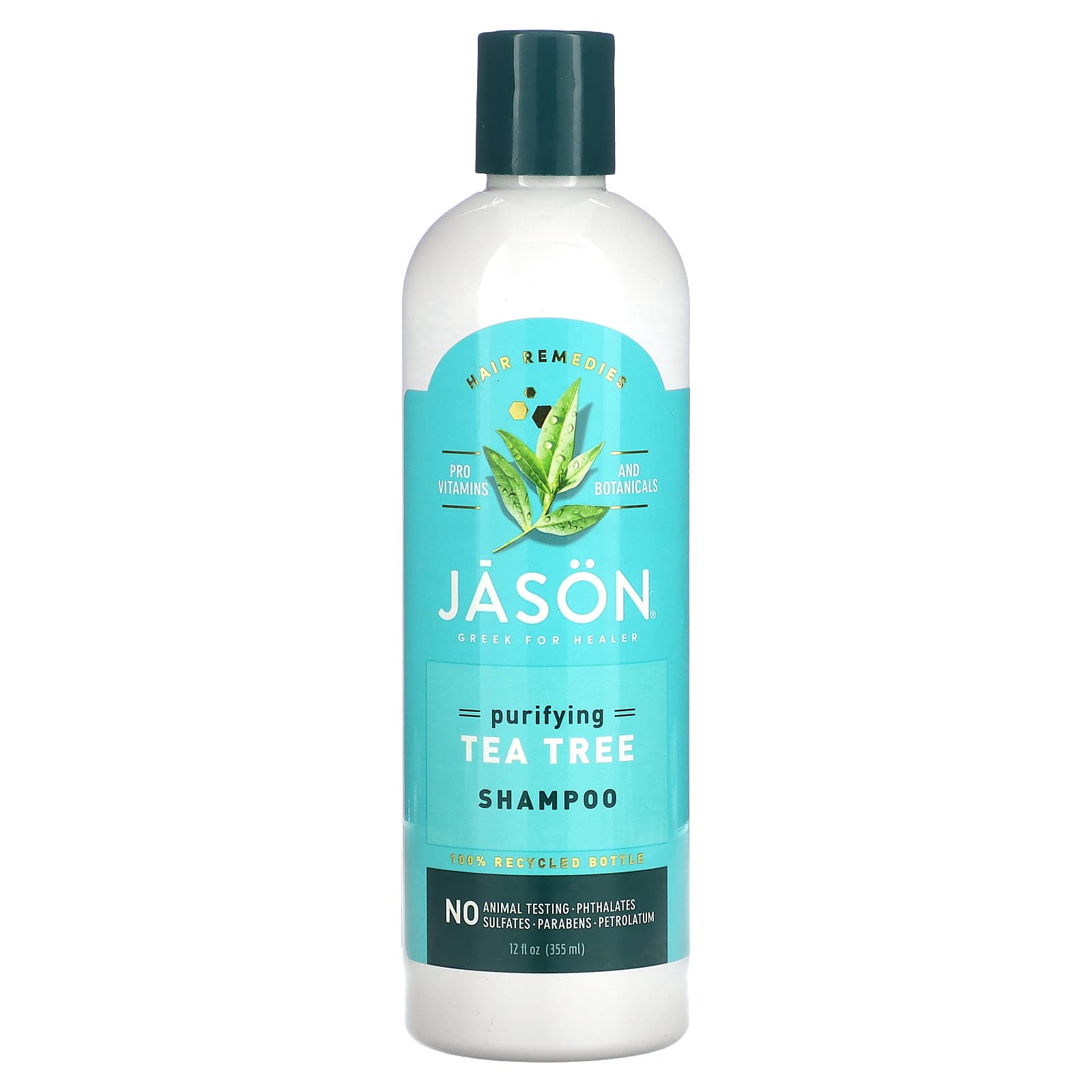 Jason Natural Hair Remedies очищающий шампунь с чайным деревом 355 мл 12 жидк Унций 1990₽