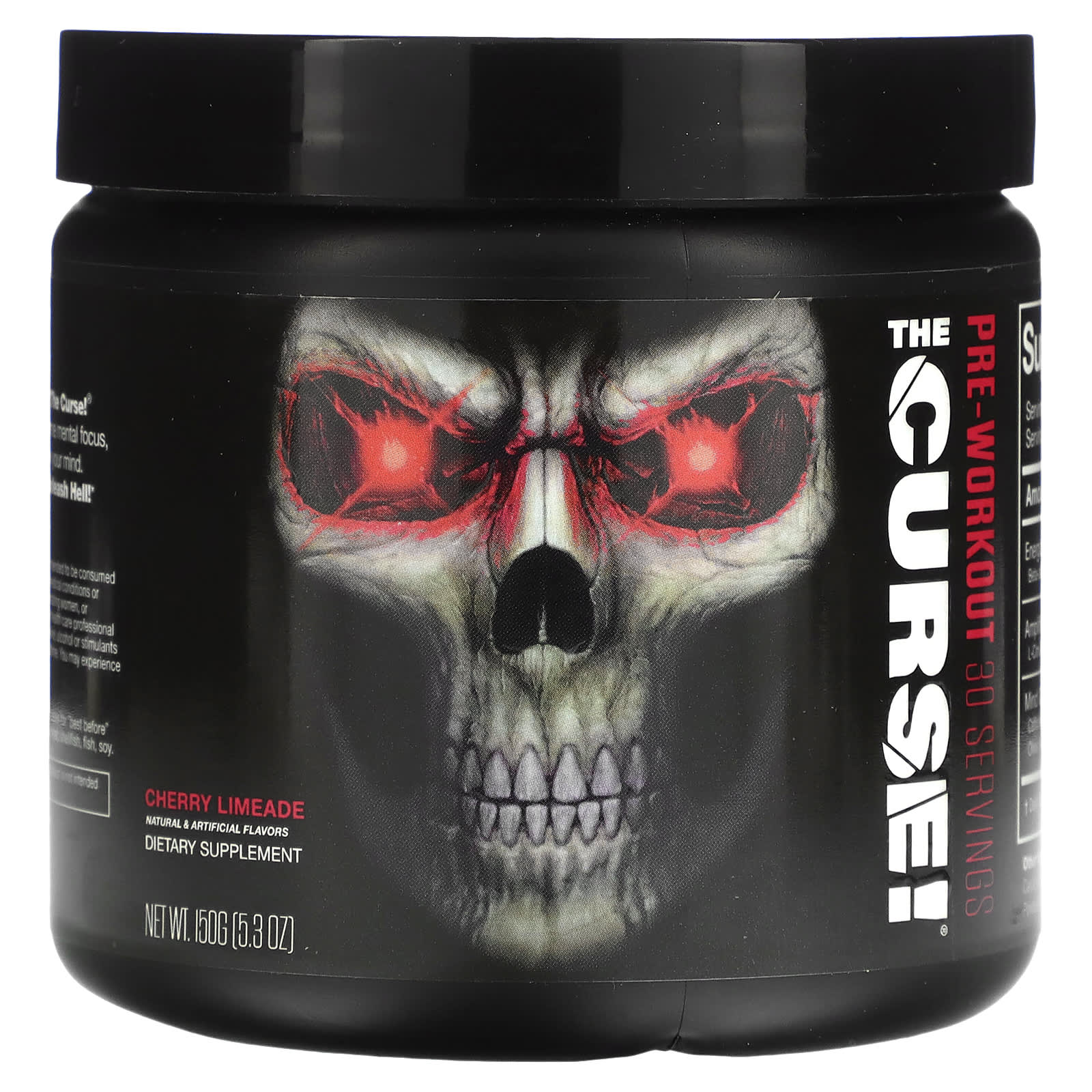 JNX Sports The Curse предтренировочный комплекс вишневый лаймад 150 г 53 унции 4190₽