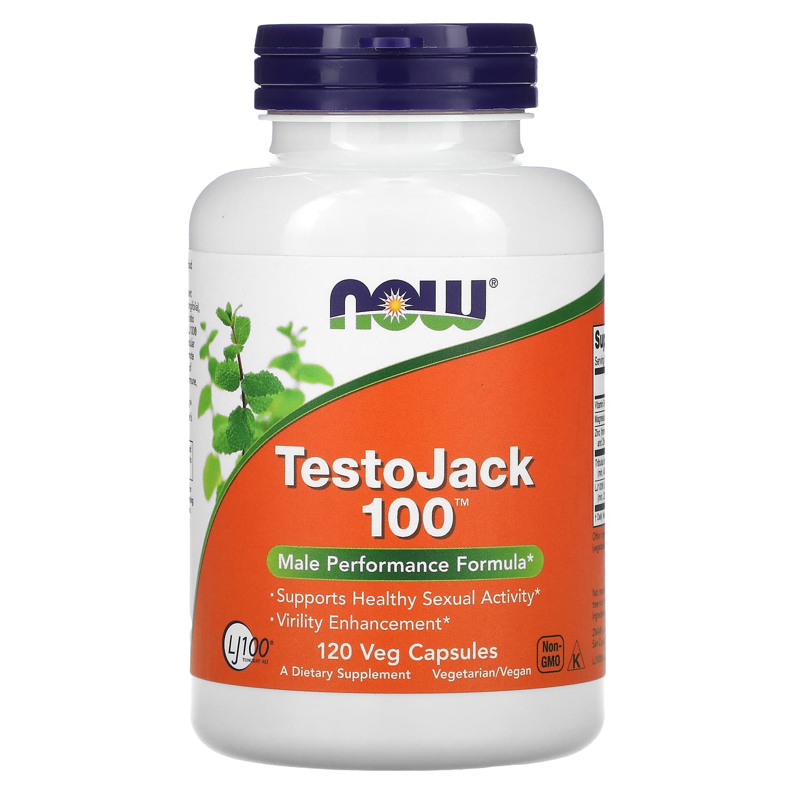 NOW Foods TestoJack 100 120 растительных капсул 5590₽
