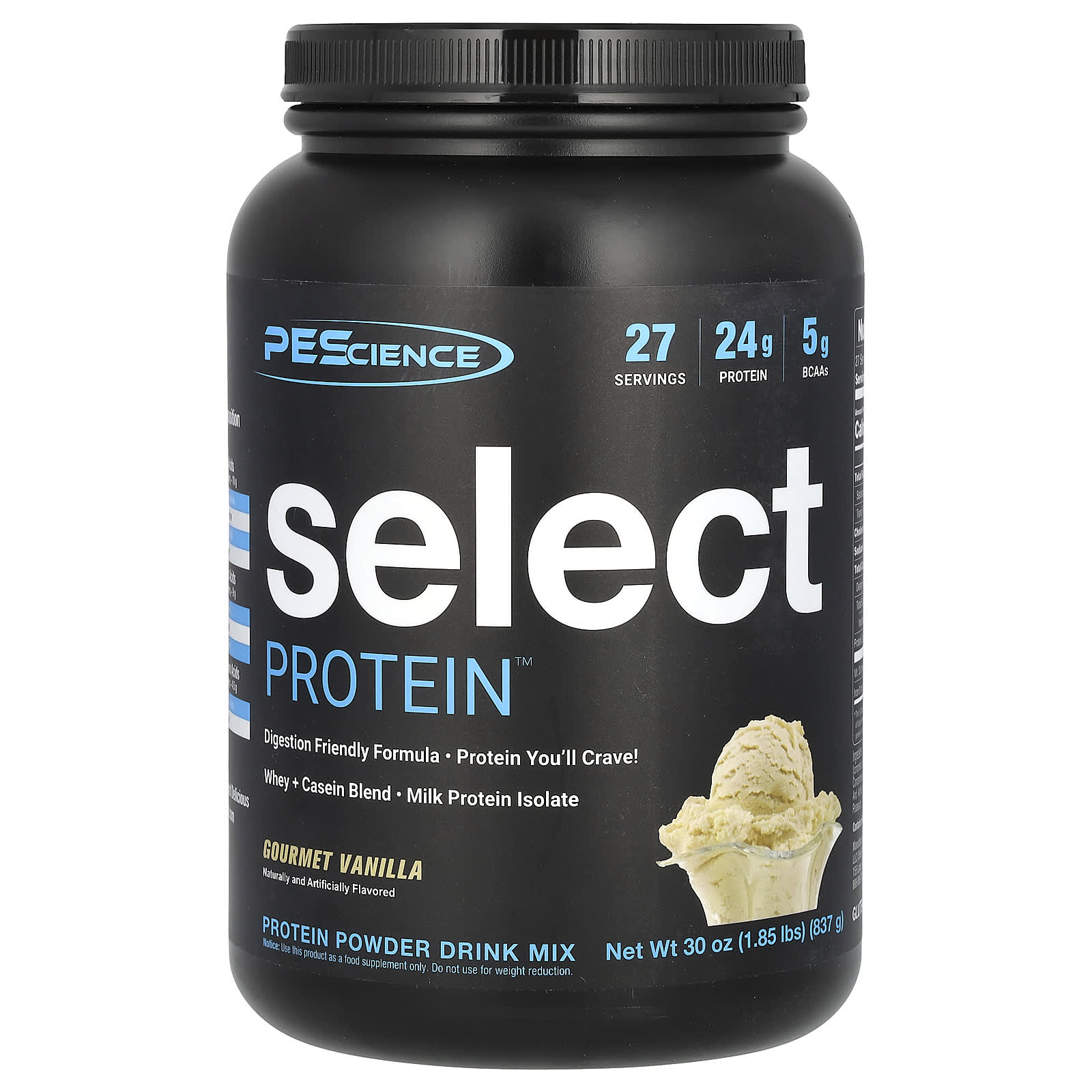 PEScience Select Protein изысканная ваниль 837 г 185 фунта 8590₽