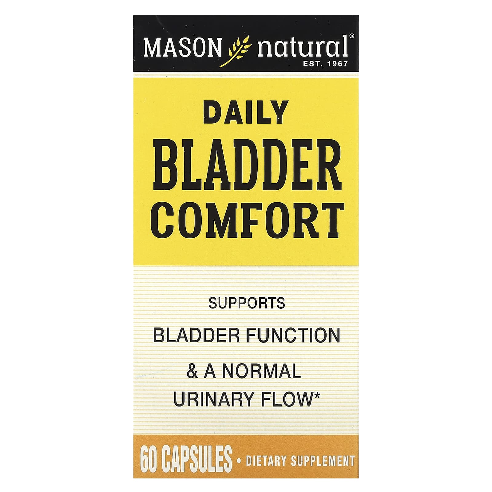 Mason Natural Daily Bladder Comfort 60 капсул 1990₽