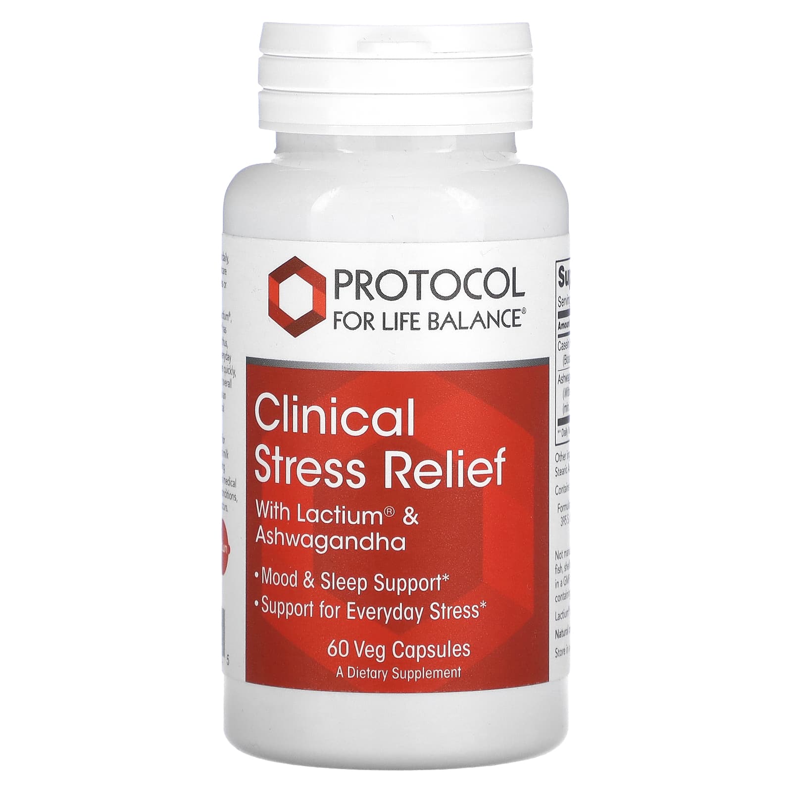 Protocol for Life Balance Clinical Stress Relief 60 растительных капсул 5690₽