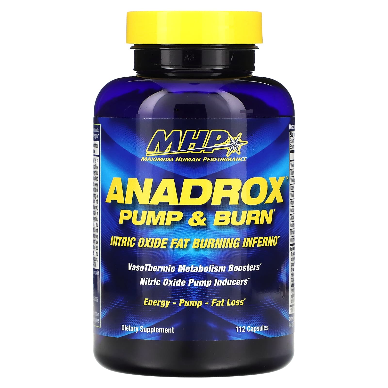 MHP Anadrox Pump - Burn 112 капсул 4690₽