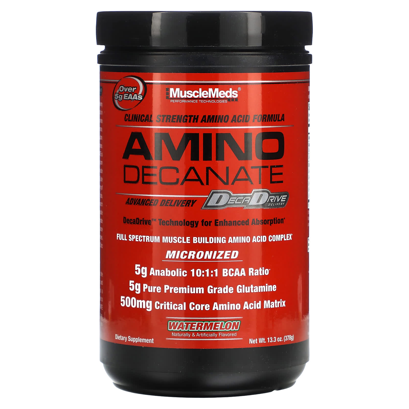 MuscleMeds АМИНО ДЕКАНАТ арбуз 378 г 133 унции 4790₽