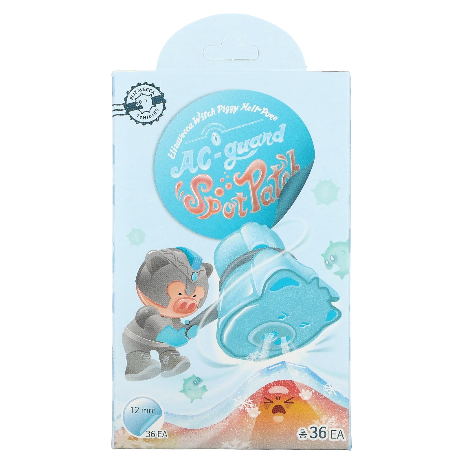 Elizavecca Witch Piggy Hell-Pore AC-Guard Spot Patch 36 штук 1490₽