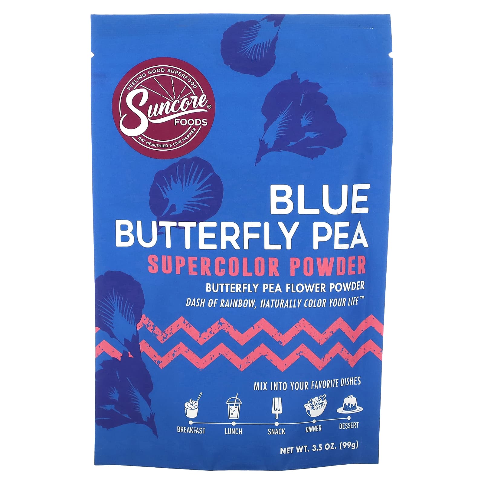 Suncore Foods Blue Butterfly PEA суперцветная пудра 99 г 35 унции 3790₽
