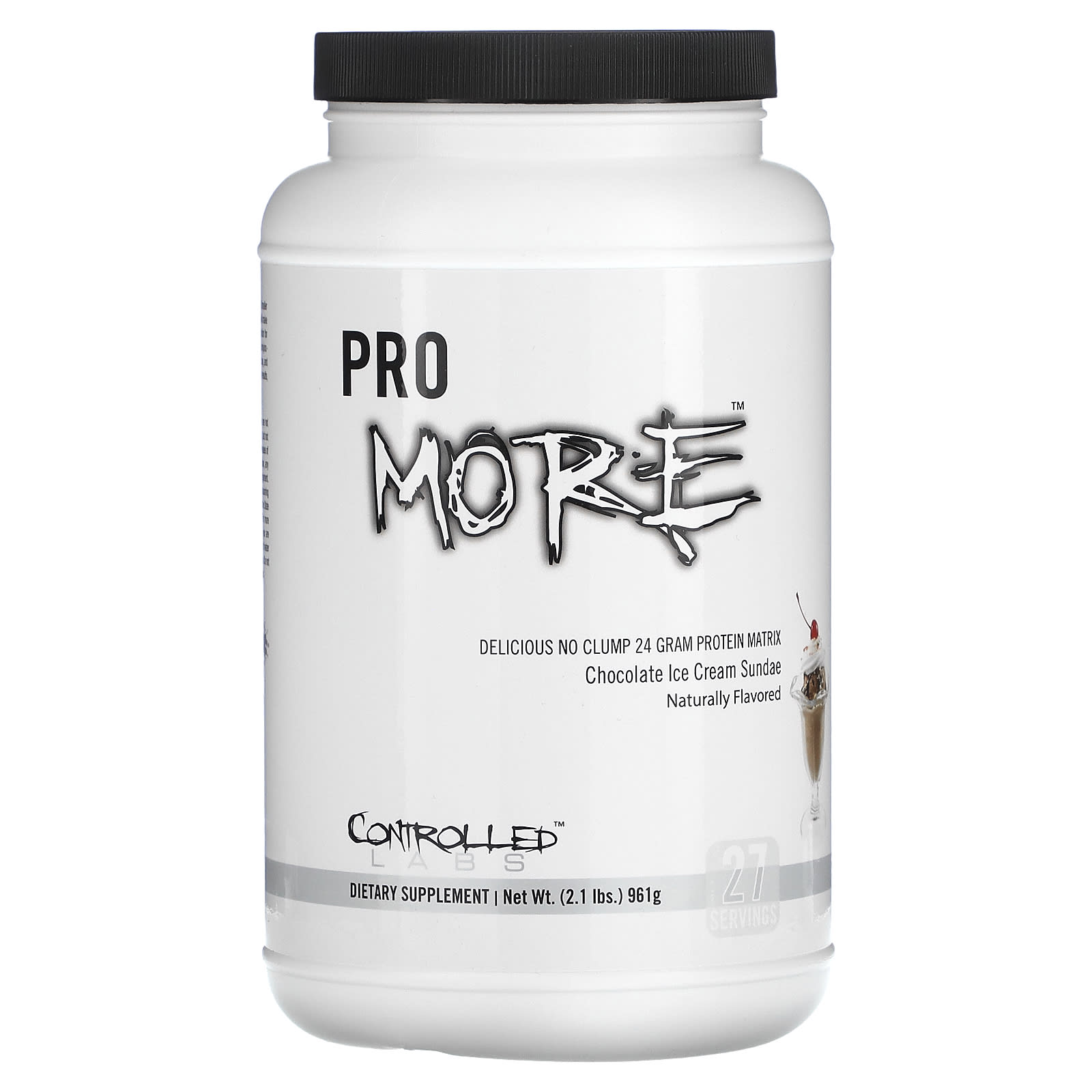 Controlled Labs PROmore Protein Matrix воскресное шоколадное мороженое 961 г 21 фунта 8190₽