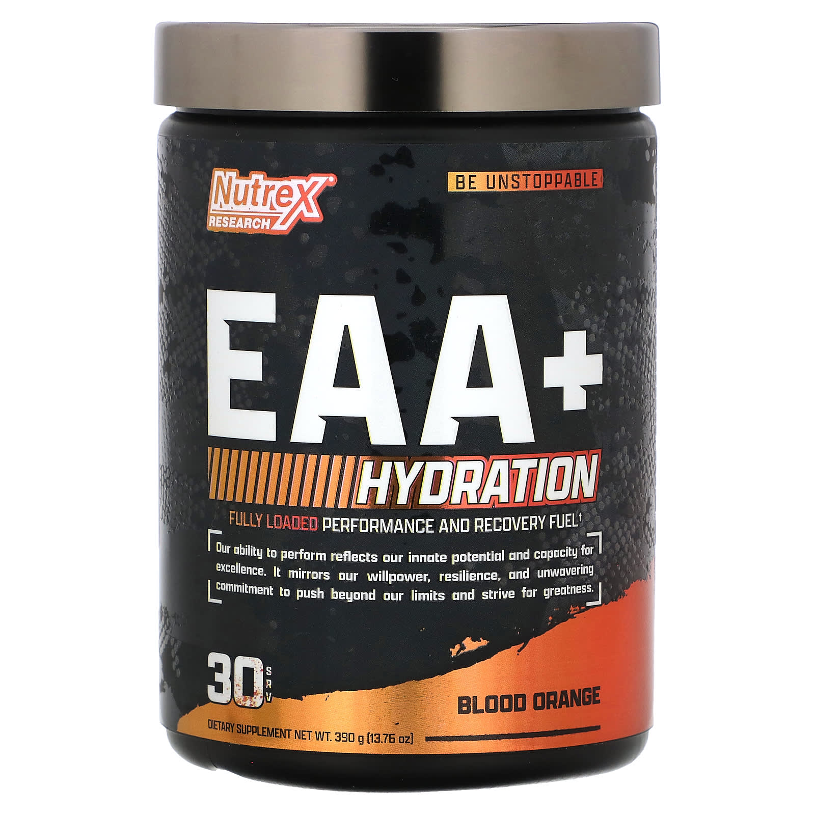 Nutrex Research EAA Hydration красный апельсин 390 г 1376 унции 5690₽