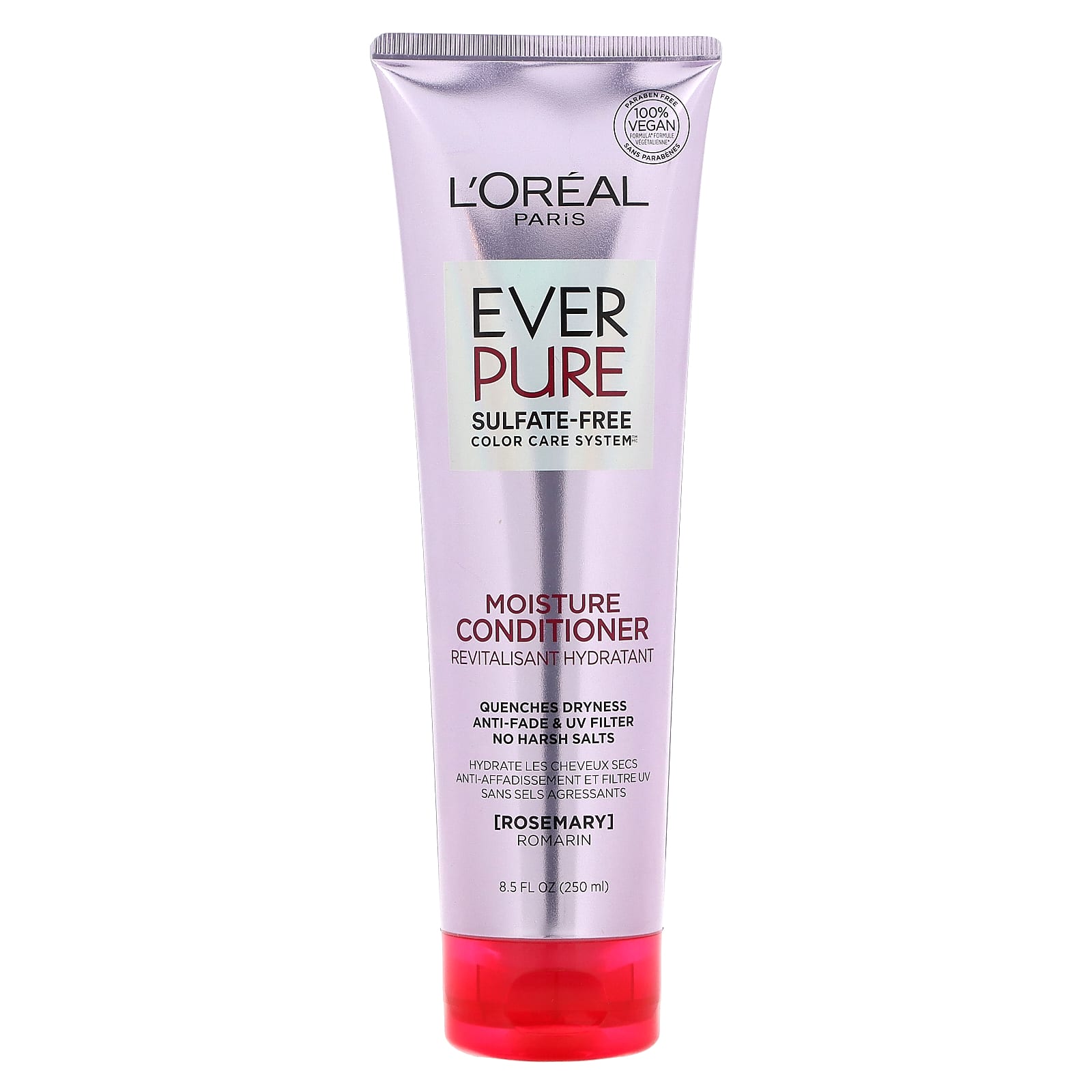 L'Oréal, Ever Pure, увлажняющий кондиционер с розмарином, 250 мл (8,5 жидк. Унции)