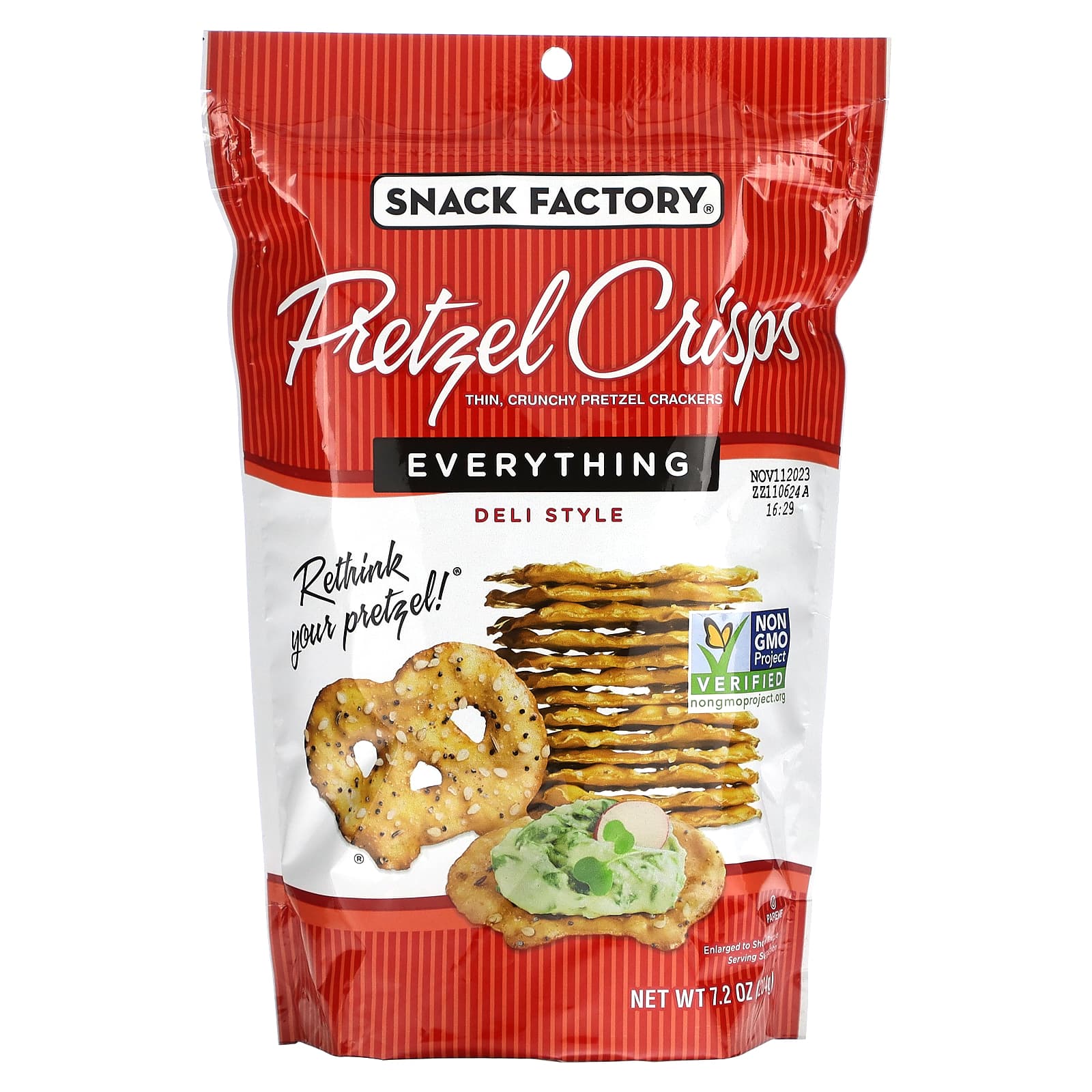 Snack Factory Крендели с чипсами Everything для гурманов 204 г 72 унции 1590₽