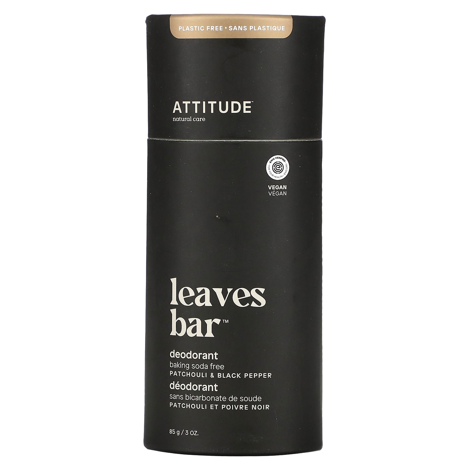 ATTITUDE Дезодорант Leaves пачули и черный перец 85 г 3 унции 2190₽