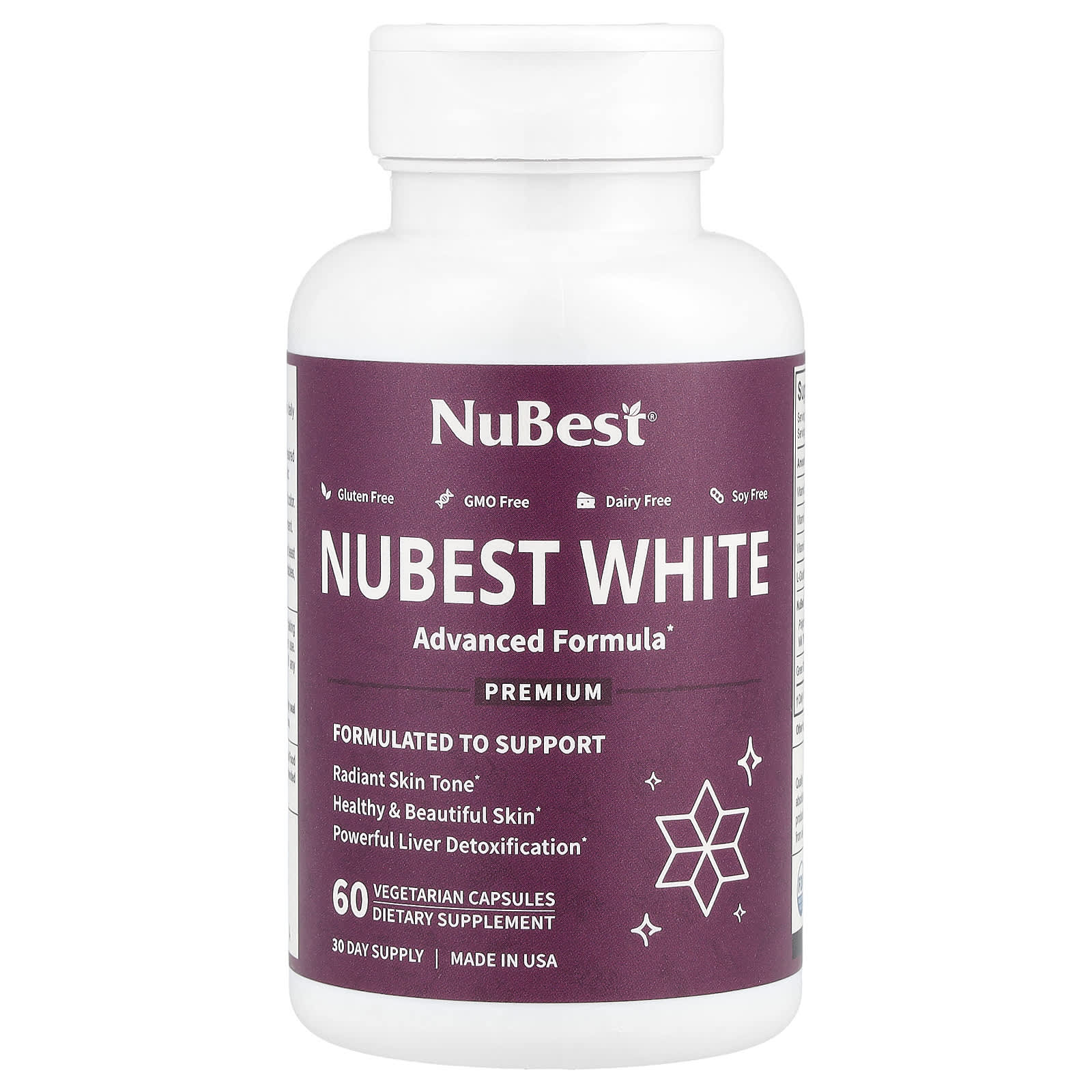NuBest Nubest White 60 вегетарианских капсул 9090₽