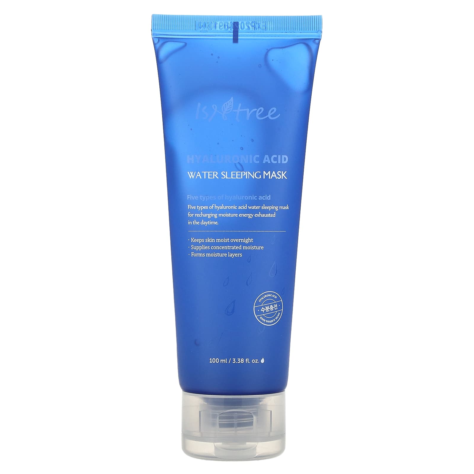 ISNtree Водная маска для сна с гиалуроновой кислотой 100 мл 338 жидк Унции 3990₽