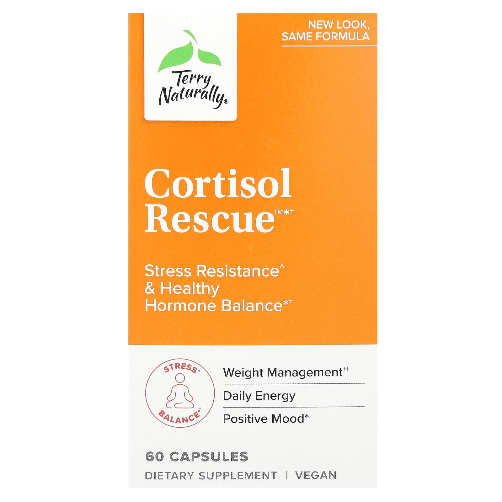 Terry Naturally Cortisol Rescue 60 капсул 4390₽