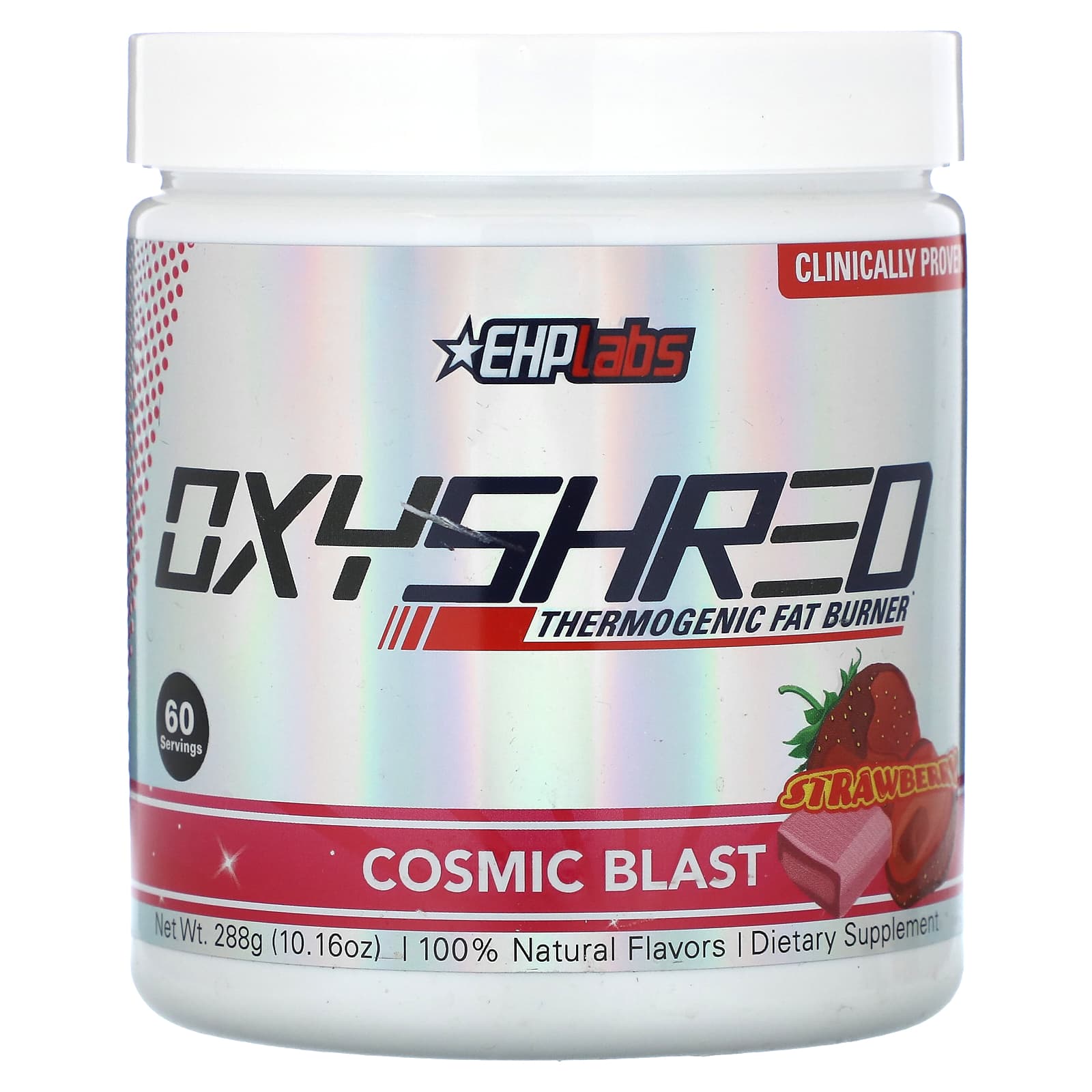 EHPlabs Oxyshred Thermogenic Fat Burner Cosmic Blast клубника 288 г 1016 унции 11390₽