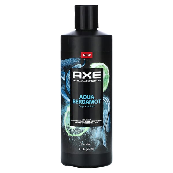 AXE, Гель для душа с бергамотом, шалфей и можжевельник, 532 мл (18 жидк. Унций)
