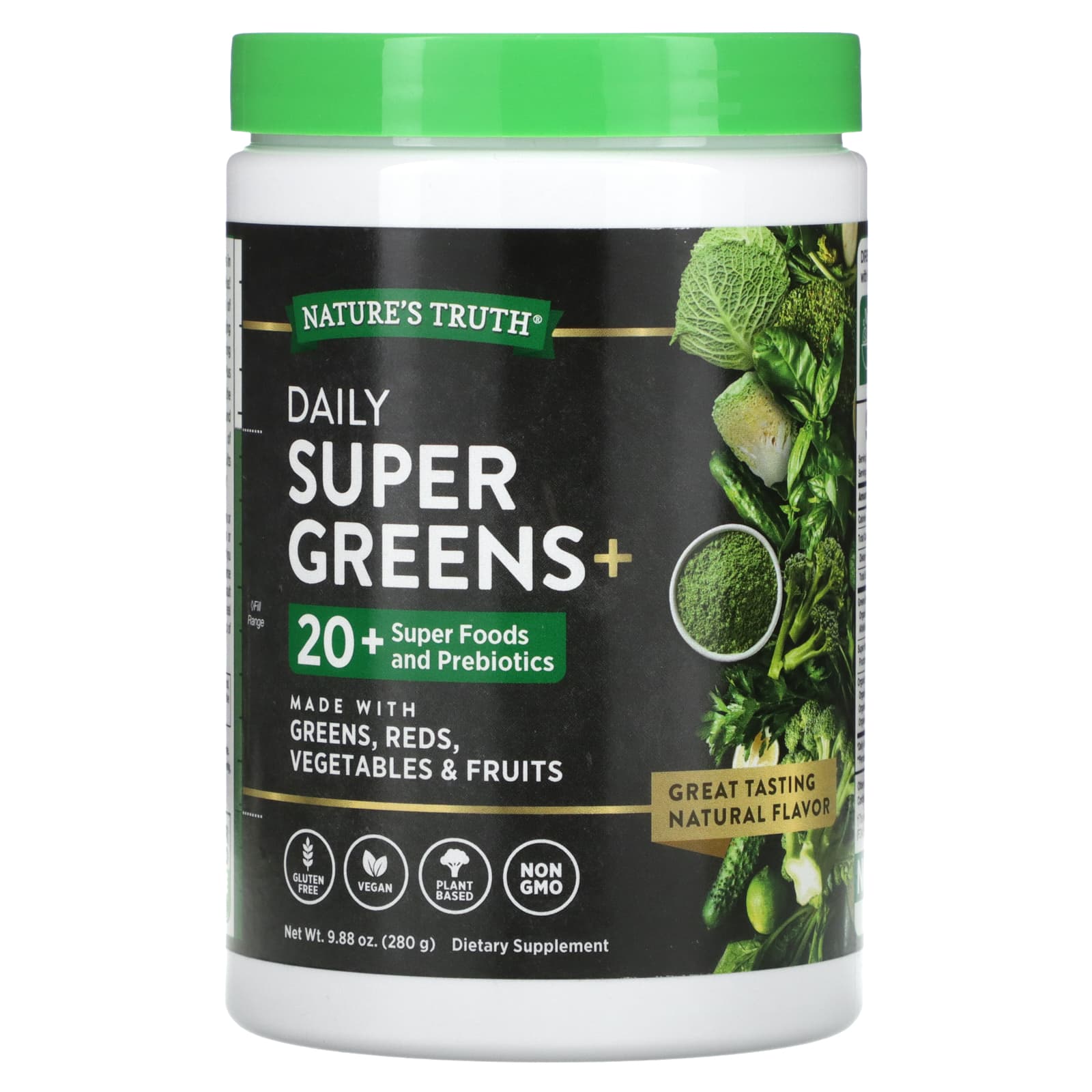 Natures Truth Daily Super Greens 280 г 988 унции 4090₽
