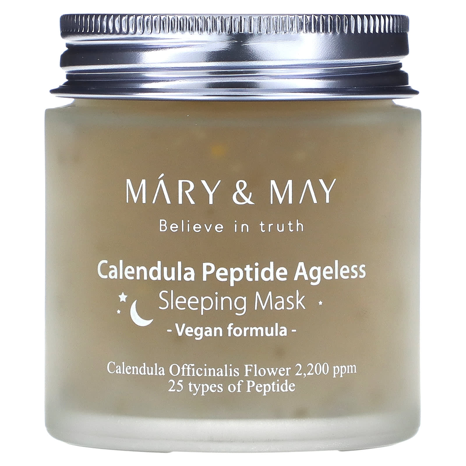 Mary - May, Calendula Peptide Ageless, маска для сна, 110 г (3,88 унции)