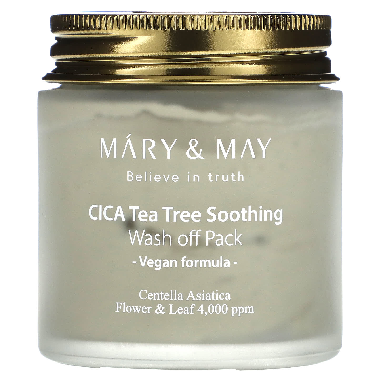 Mary - May, CICA Tea Tree Soothing, смываемая маска, 125 г (4,4 унции)