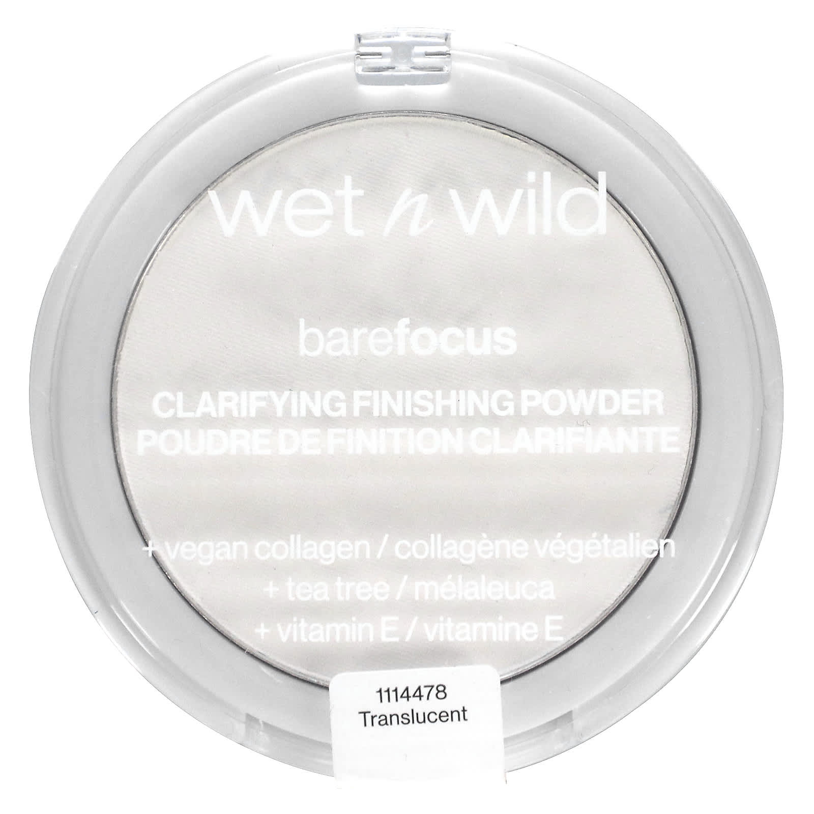 wet n wild Barefocus очищающая финишная пудра 1114478 полупрозрачная 78 г 027 унции 1590₽