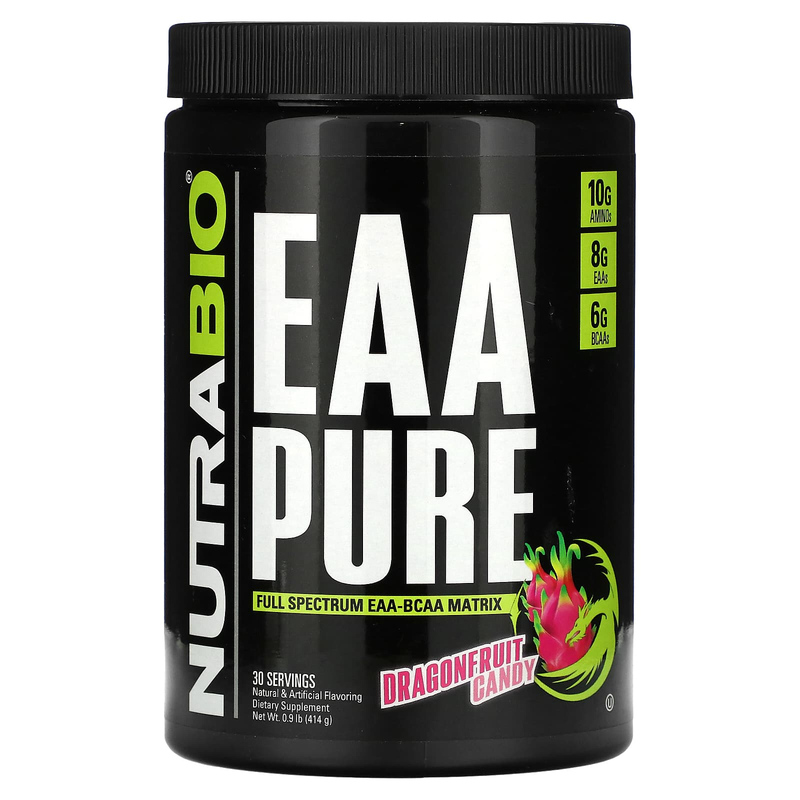 NutraBio EAA Pure конфеты из драконьего фрукта 414 г 09 фунта 5690₽