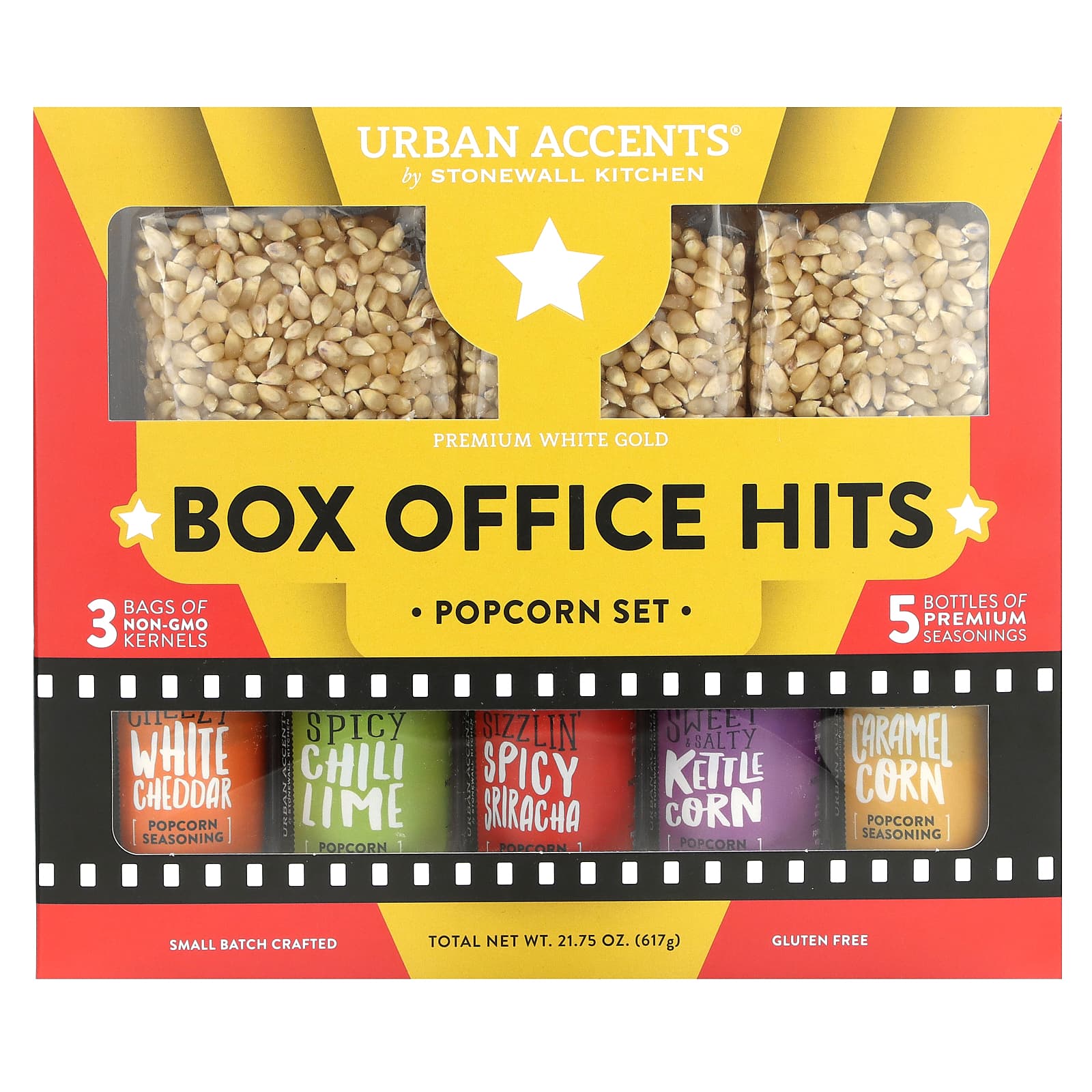 Urban Accents Box Office Hits набор для попкорна 8 шт 4190₽