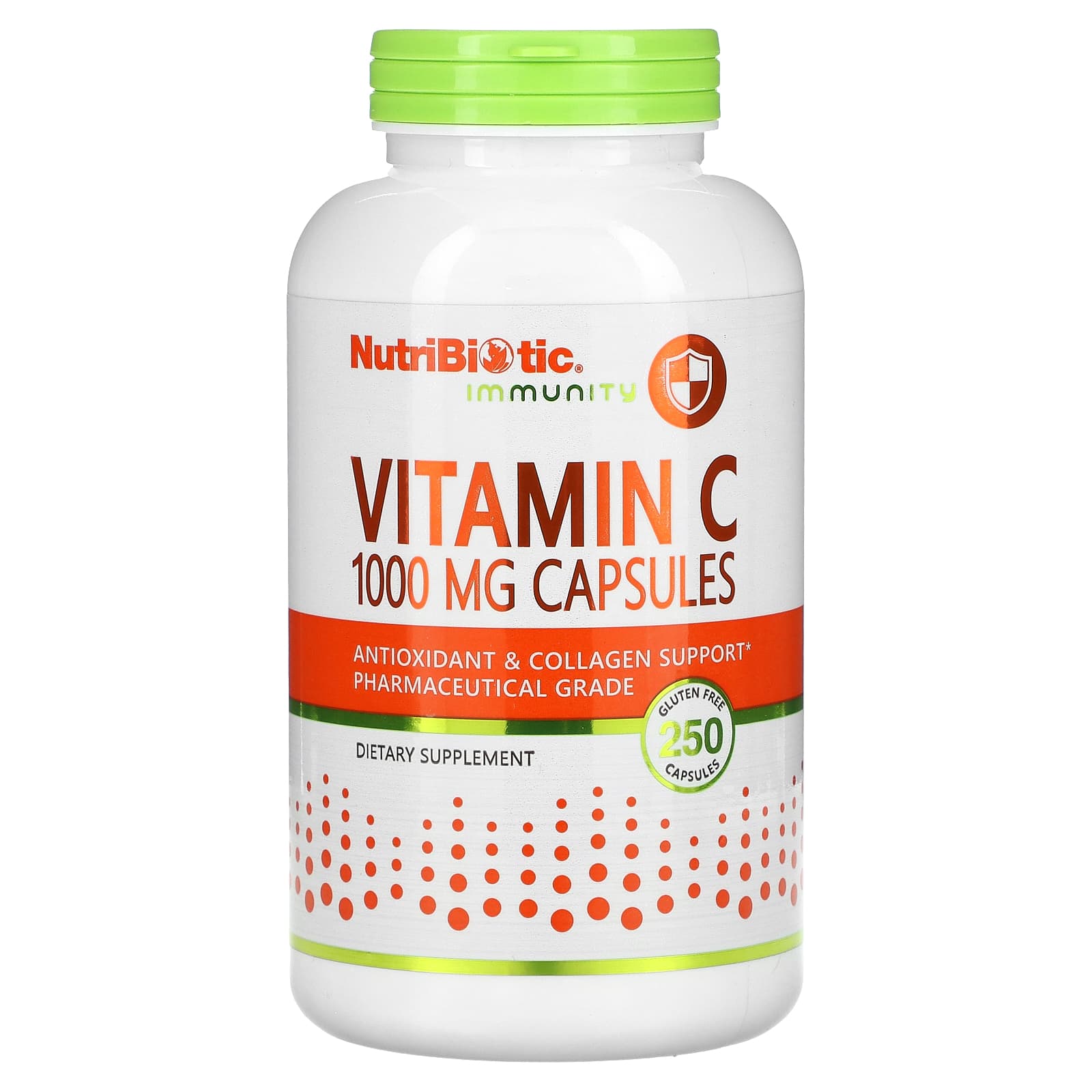 NutriBiotic Immunity витамин C 1000 мг 250 капсул 3590₽
