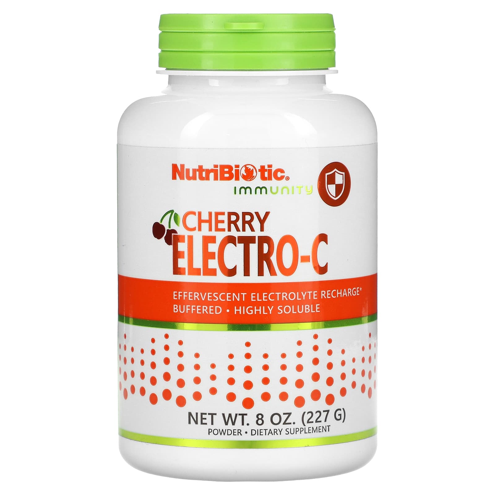 NutriBiotic Immunity Cherry Electro-C порошок 227 г 8 унций 1890₽