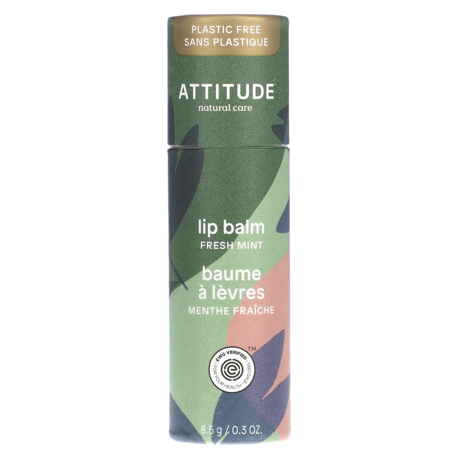 ATTITUDE Leaves Bar бальзам для губ свежая мята 85 г 03 унции 1690₽