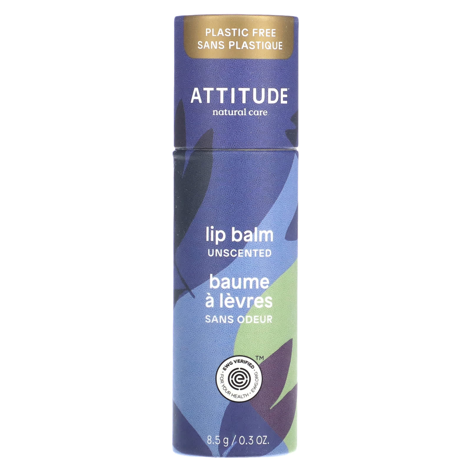 ATTITUDE Leaves Bar бальзам для губ без запаха 85 г 03 унции 1690₽