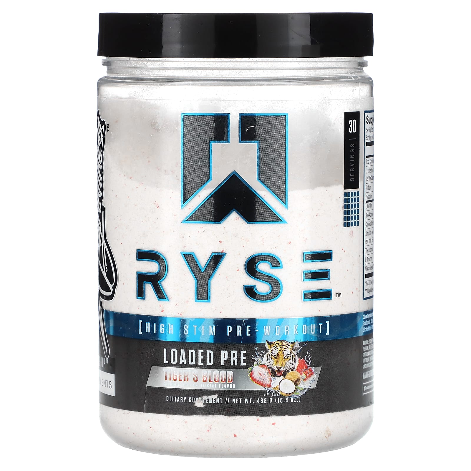 RYSE Loaded Pre кровь тигра 438 г 154 унции 7590₽