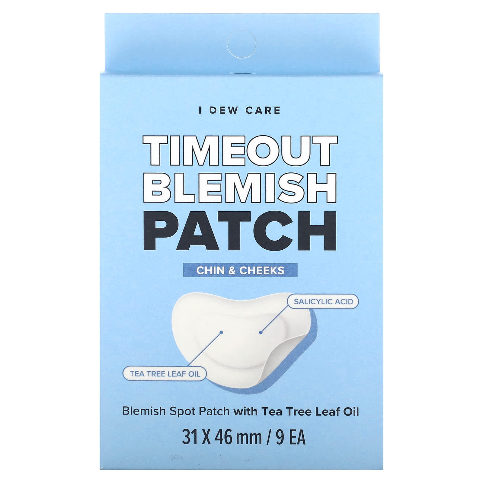 I Dew Care Timeout Blemish Patch для подбородка и щек 9 патчей 1990₽