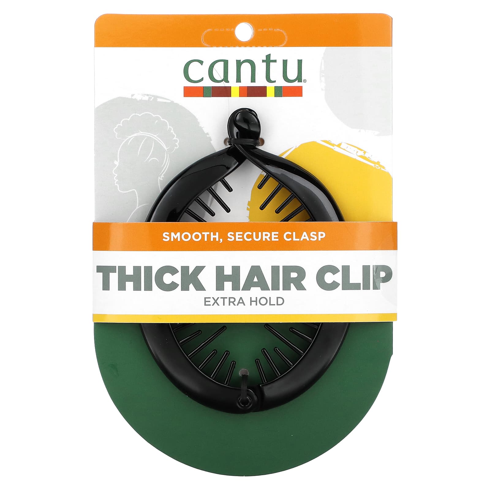 Cantu Заколка для толстых волос дополнительная фиксация 1 заколка 1590₽