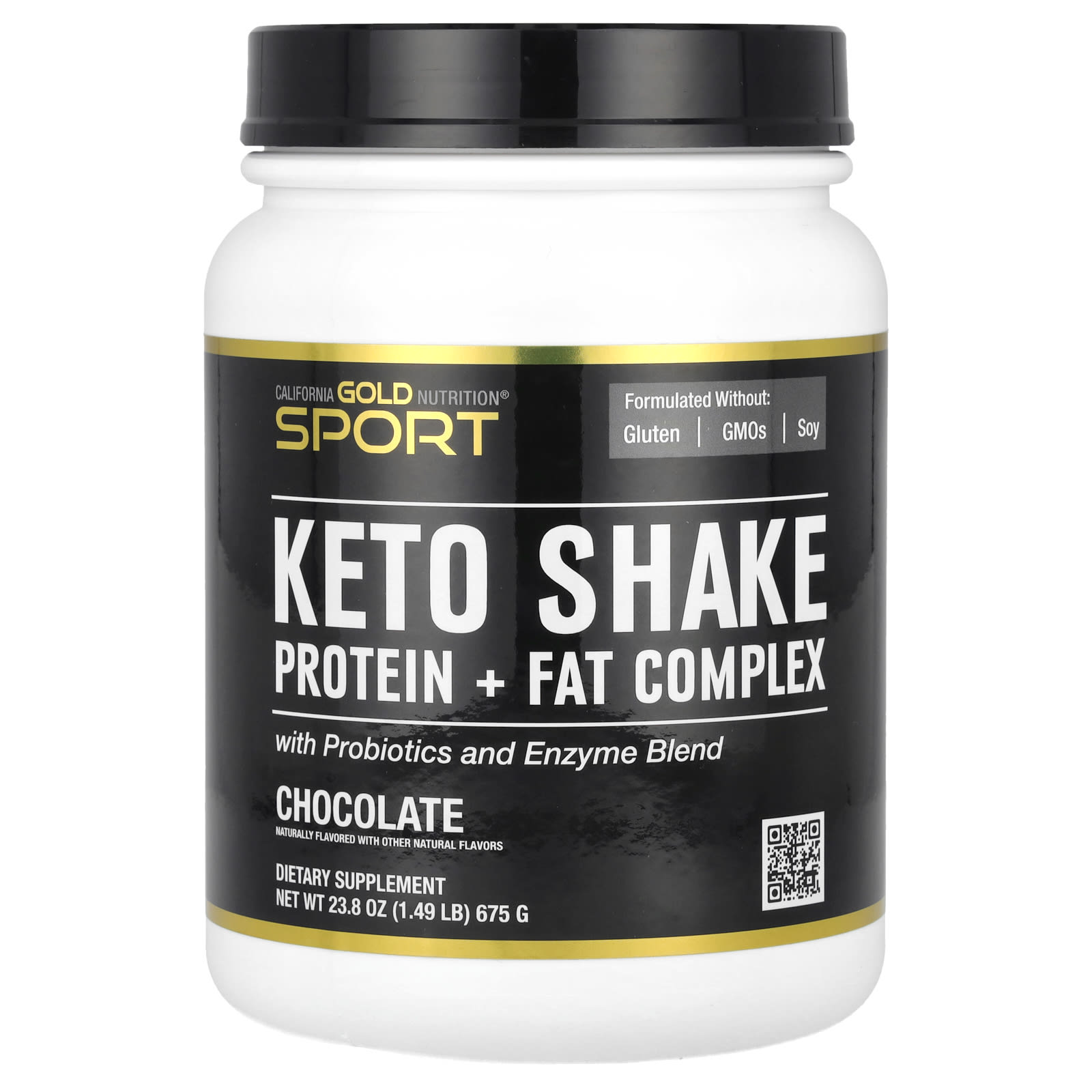 California Gold Nutrition Sport Keto Shake Chocolate 149 lb 675 g 2990₽