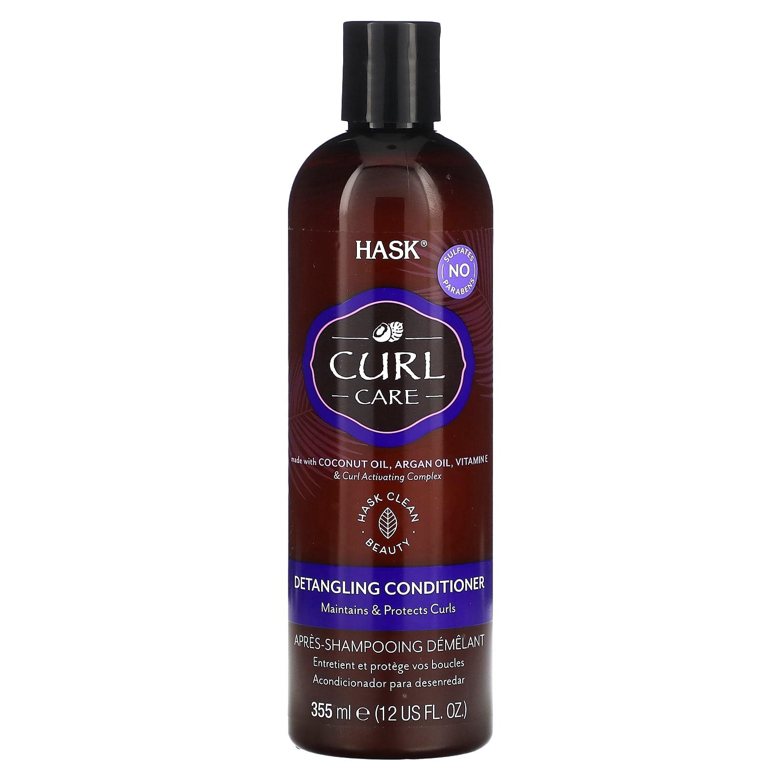 Hask Beauty Curl Care кондиционер для распутывания волос для всех типов локонов 355 мл 12 жидк Унций 1890₽