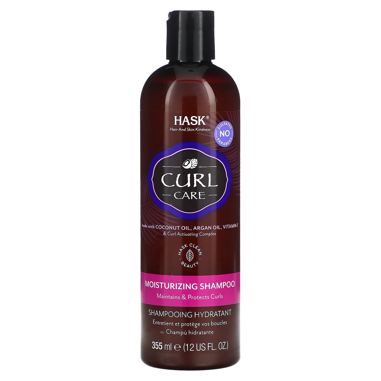 Hask Beauty Curl Care увлажняющий шампунь 355 мл 12 жидк Унций 1890₽