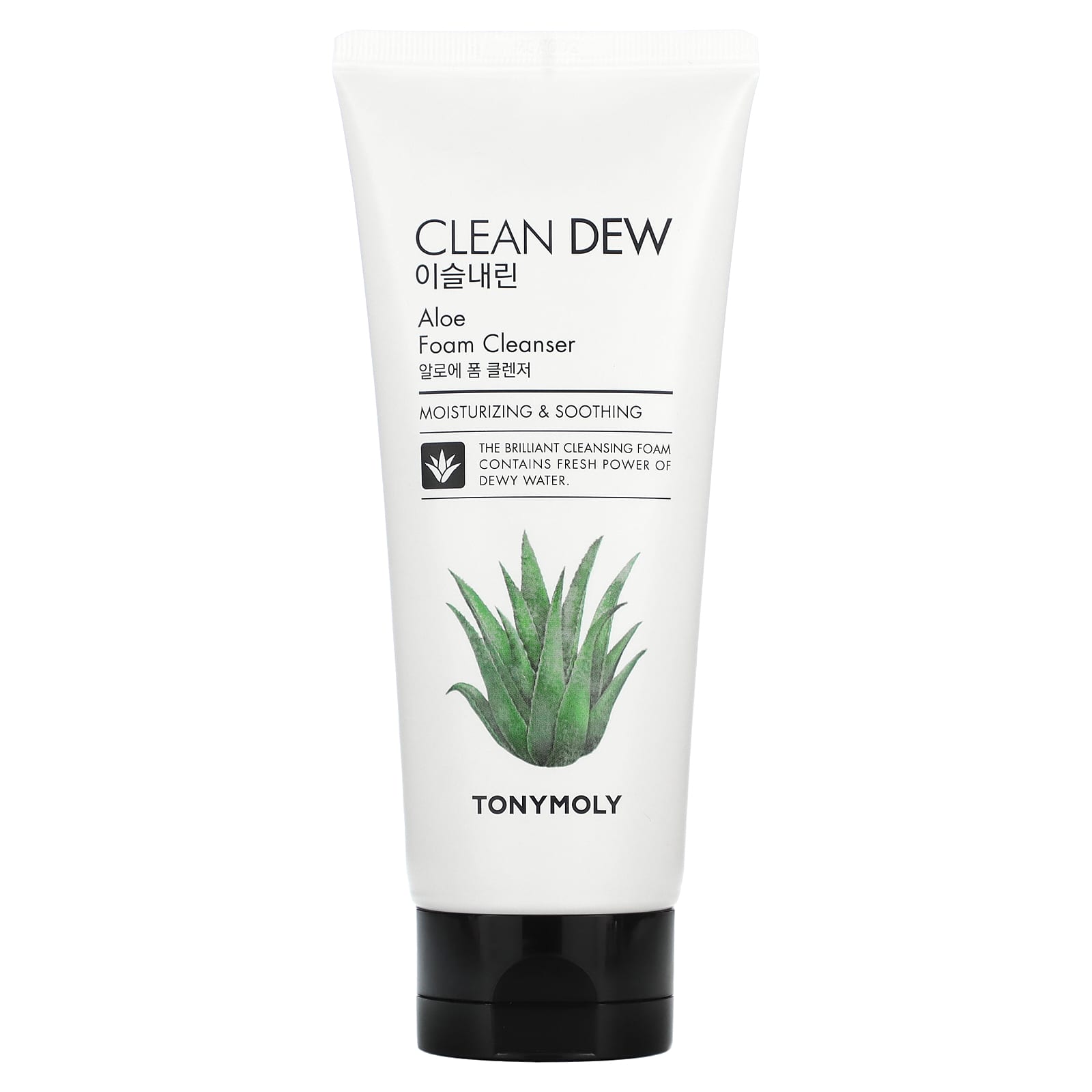 TonyMoly Clean Dew очищающая пенка с алоэ 180 мл 1790₽