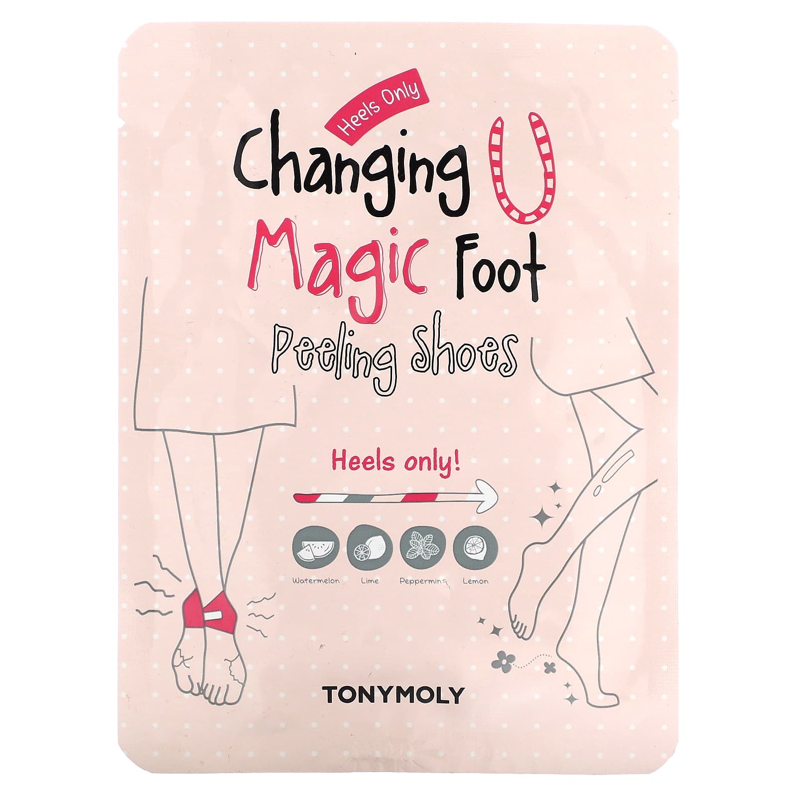 TonyMoly Changing U Magic Foot Peeling Shoes 1 пара 18 г 063 унции 1790₽
