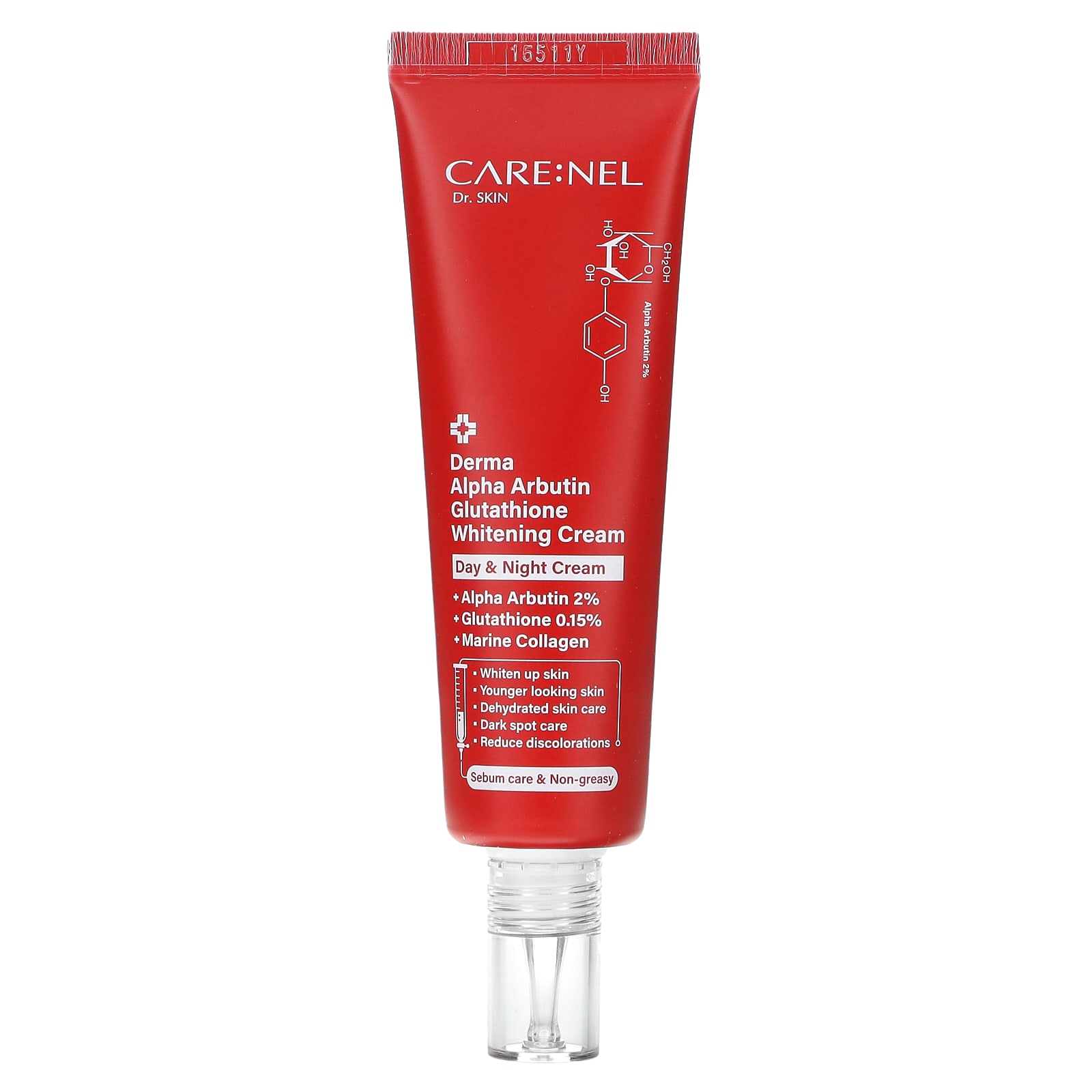 CareNel Derma Alpha Arbutin Glutathione Whitening Cream 45 мл 152 жидк Унции 2390₽